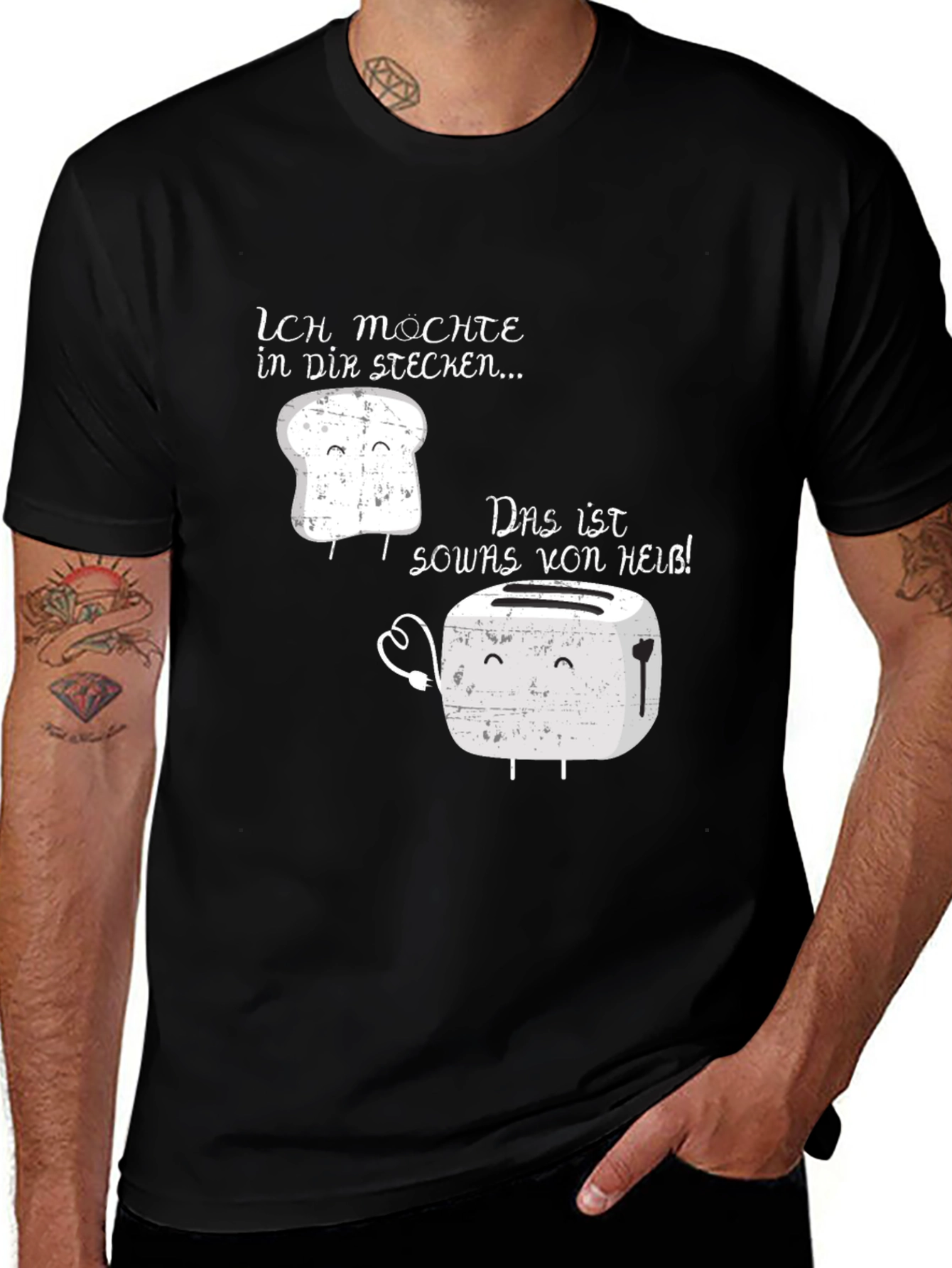 Variant 29 of Funny Toaster T-Shirt - I Wanna Be Inside You!