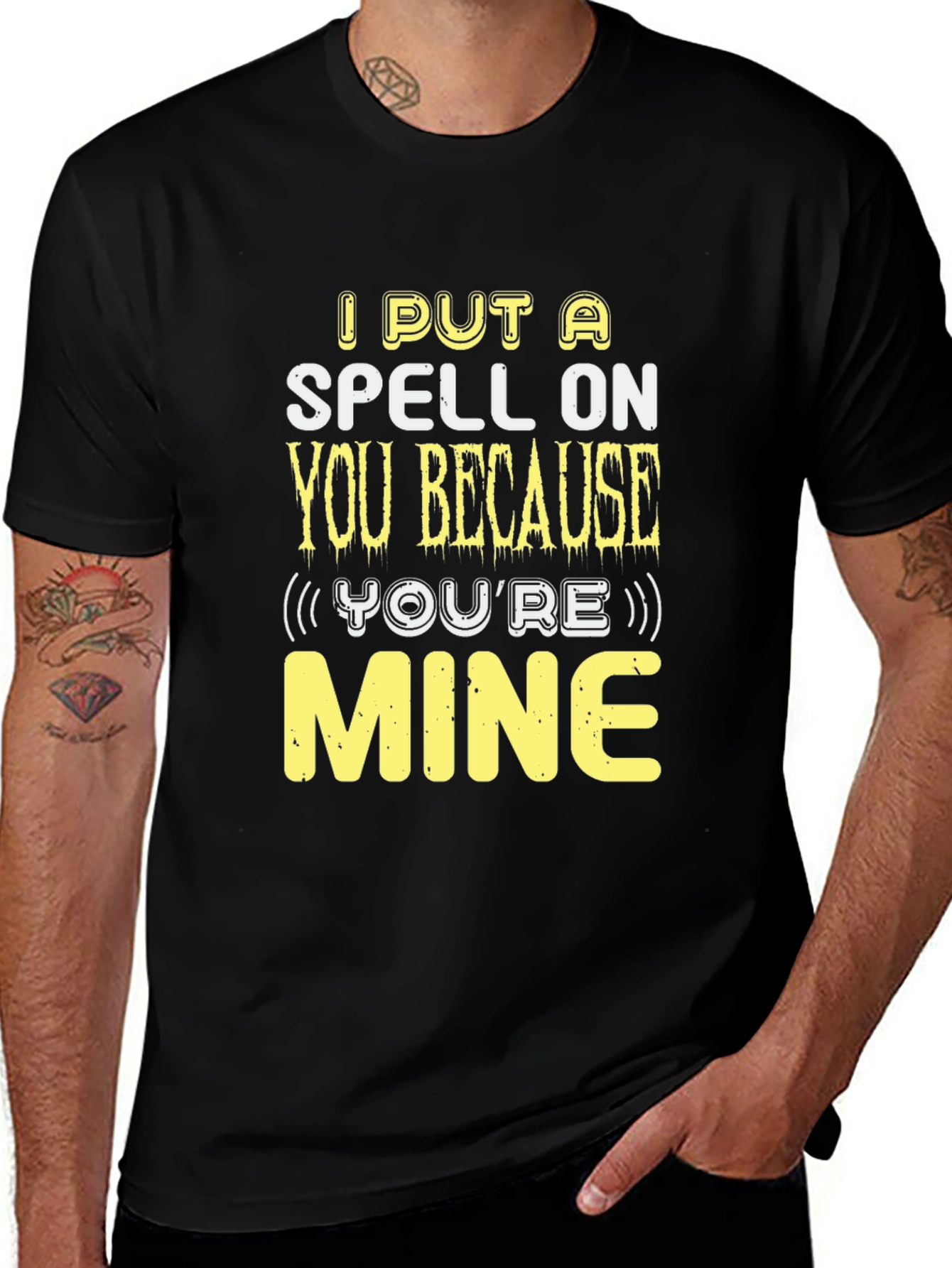 Variant 18 of Spell On You Graphic T-Shirt - Mine