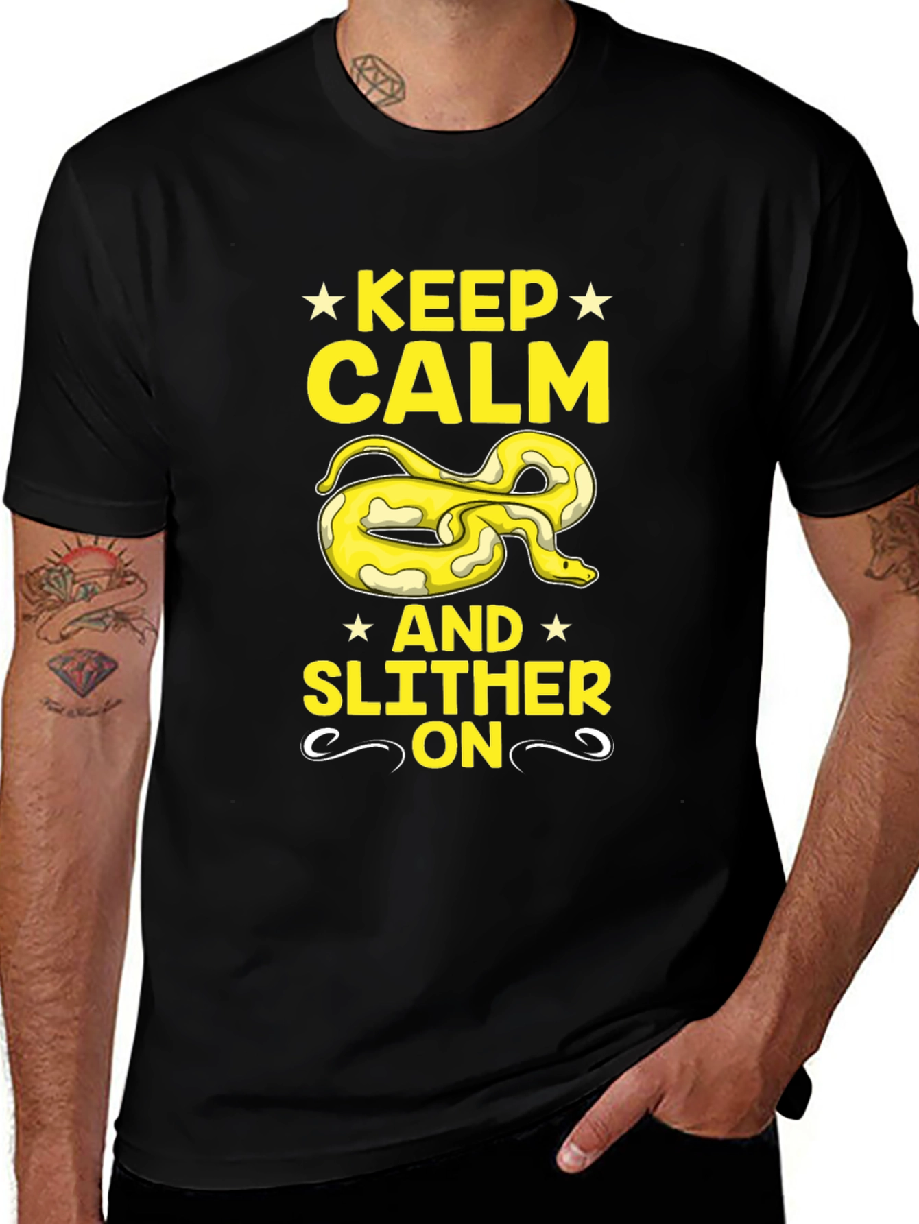 Variant 24 of Keep Calm and Slither On T-Shirt