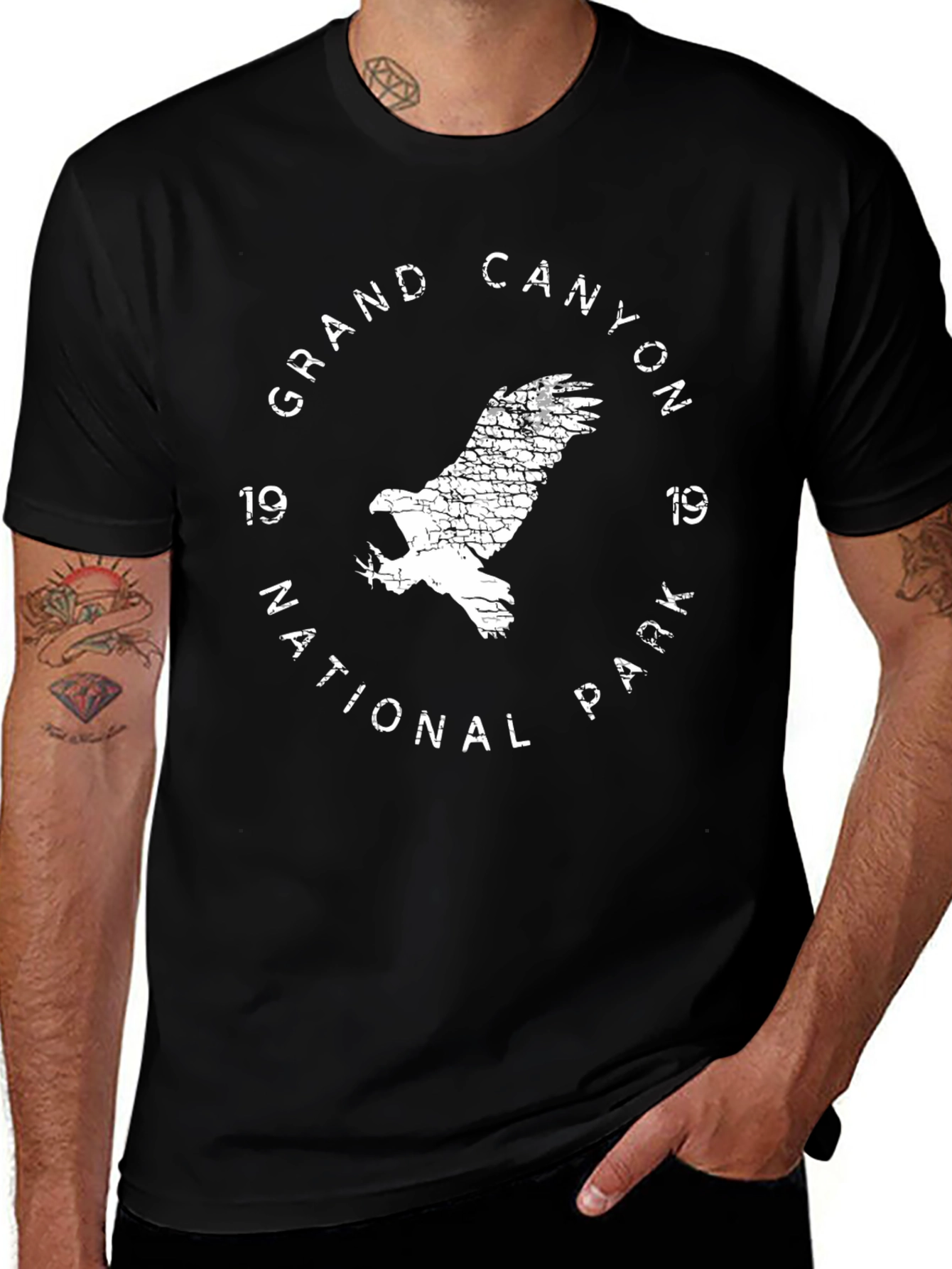 Variant 12 of Grand Canyon National Park Eagle Graphic Tee