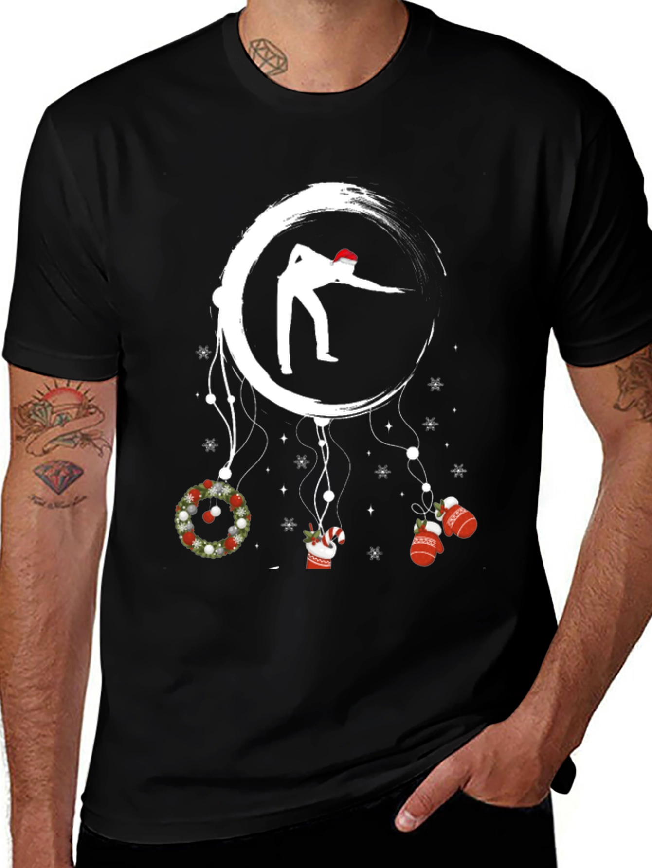 Variant 15 of Holiday Billiards T-Shirt