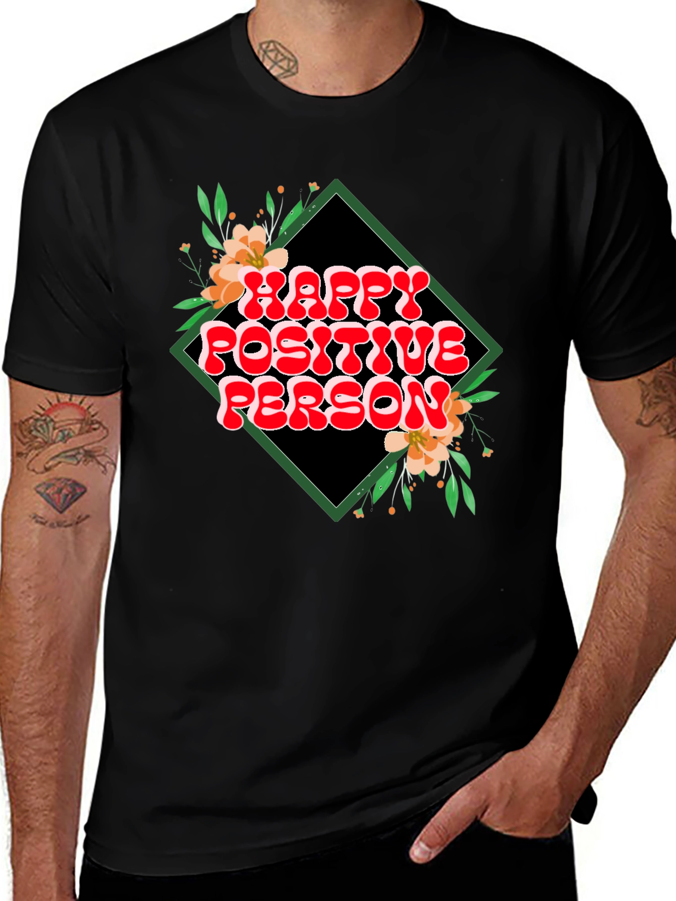 Variant 30 of Happy Positive Person Graphic T-Shirt
