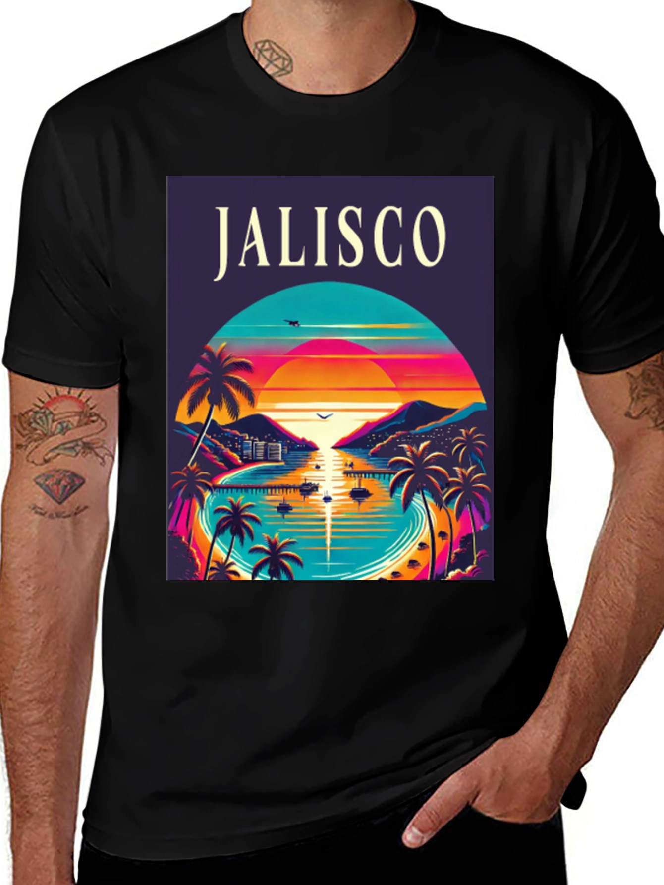 Jalisco Retro Graphic Tee - Vacation Vibes