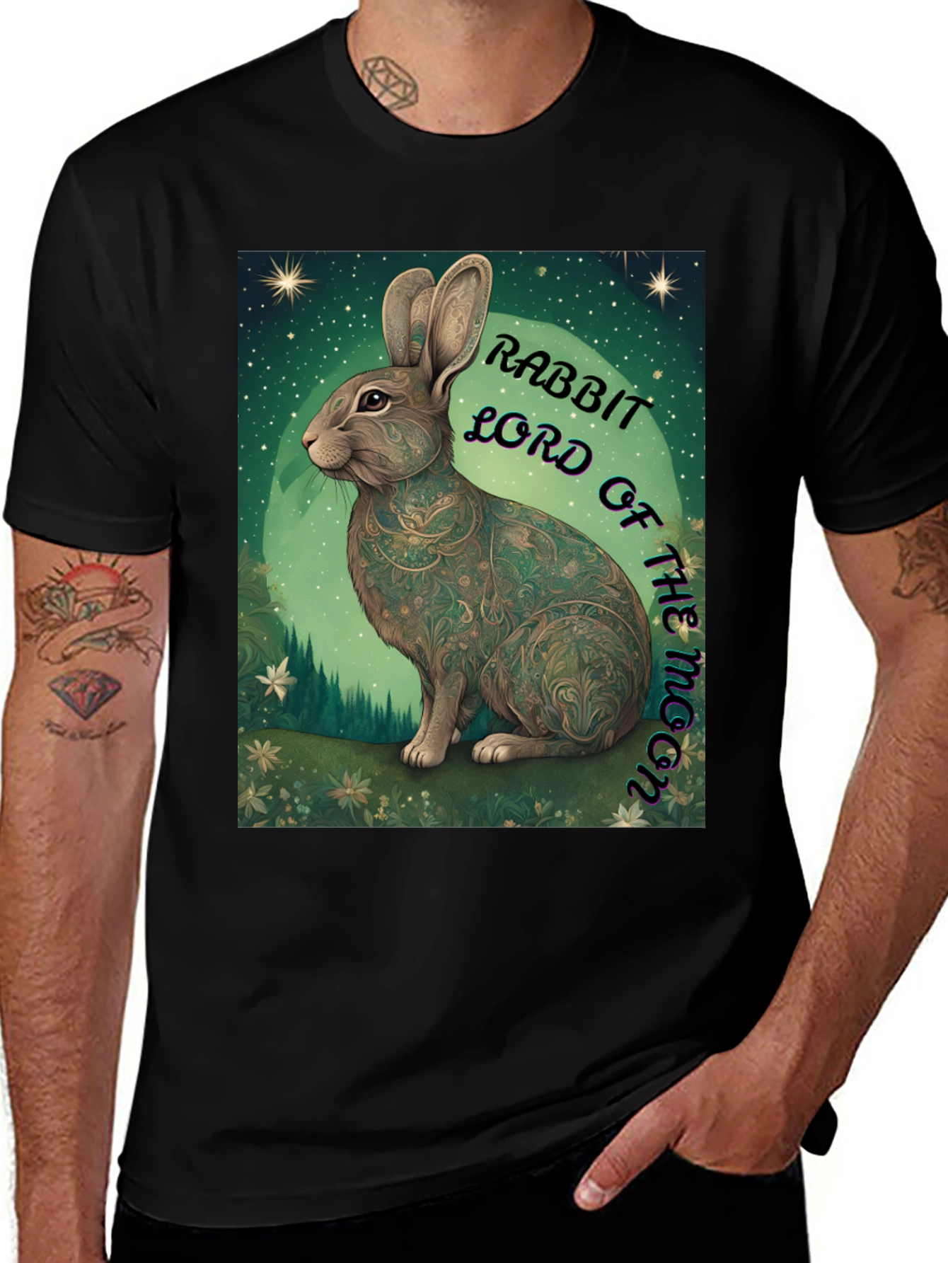 Variant 30 of Rabbit Lord of the Moon T-Shirt
