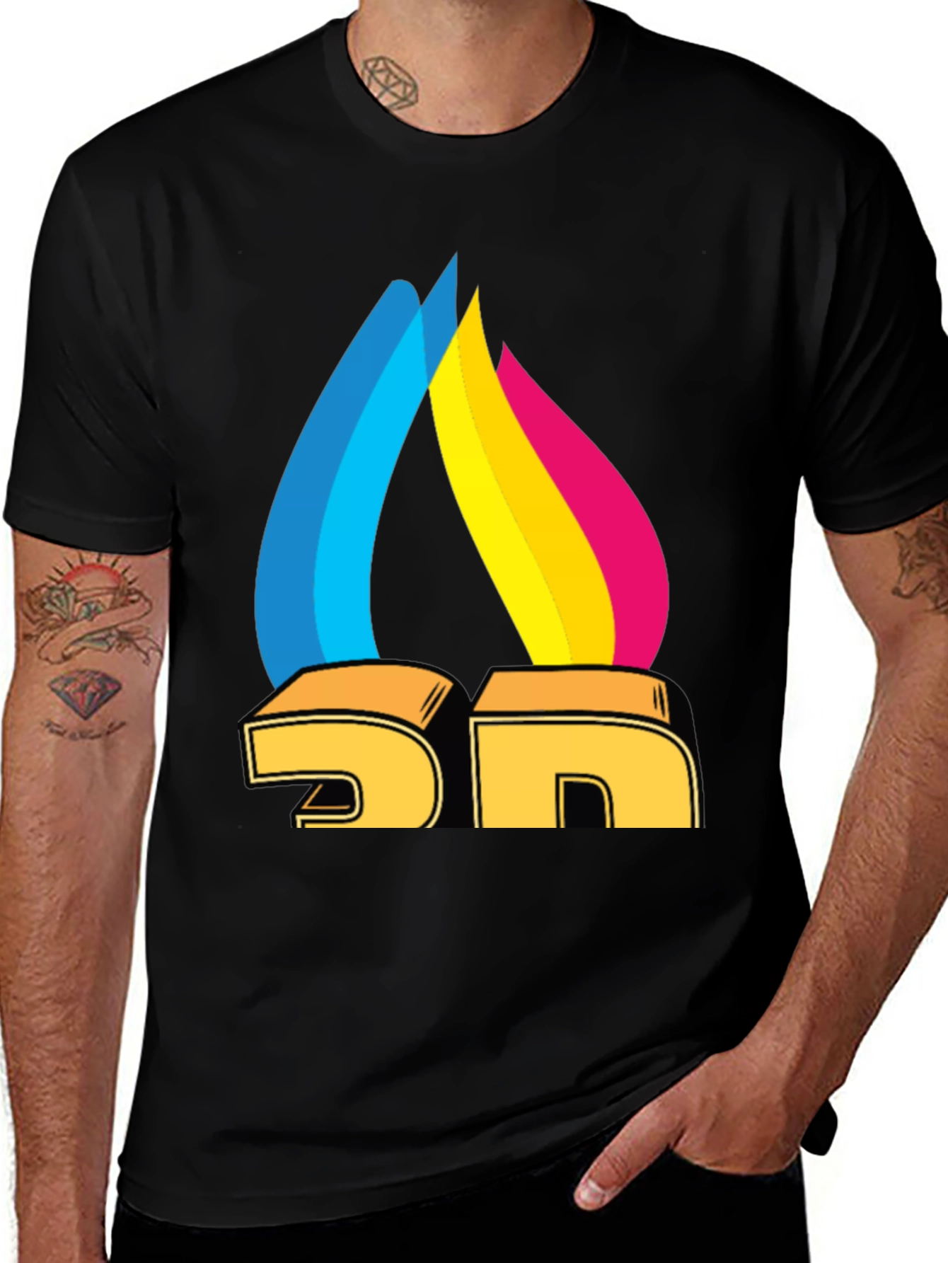 Pansexual Pride Flame T-Shirt
