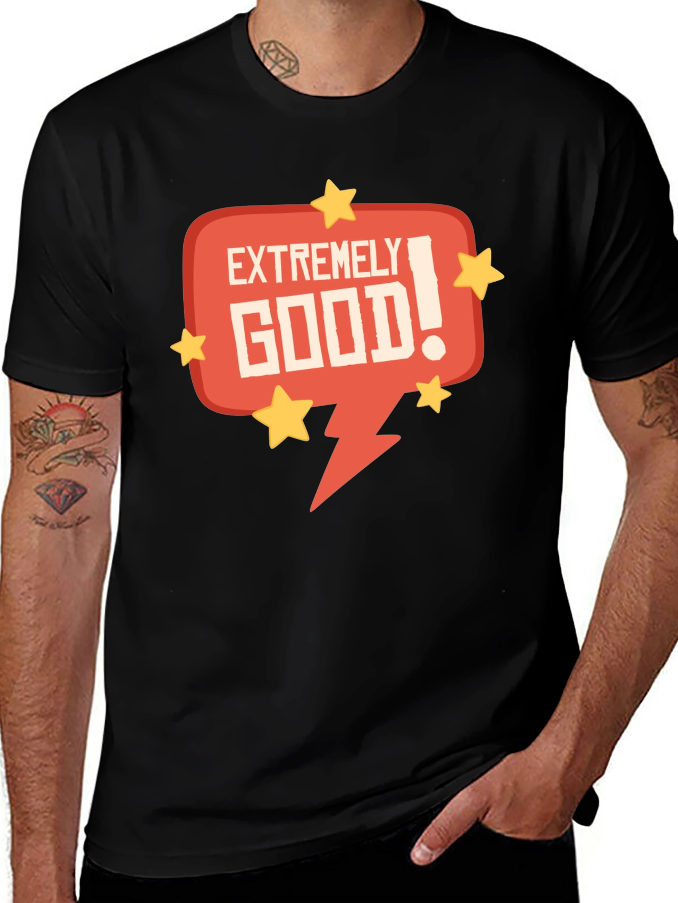 Variant 4 of Extremely Good! Graphic Tee - Fun & Stylish Men's T-Shirt