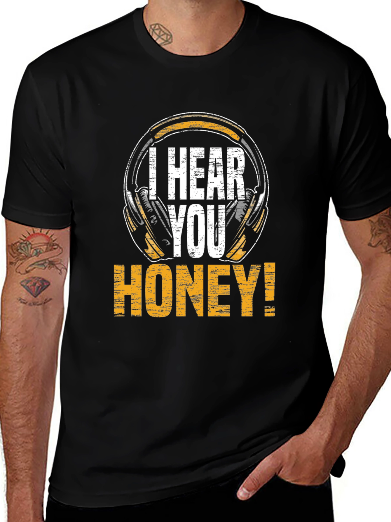 Variant 8 of I Hear You Honey! Graphic Tee