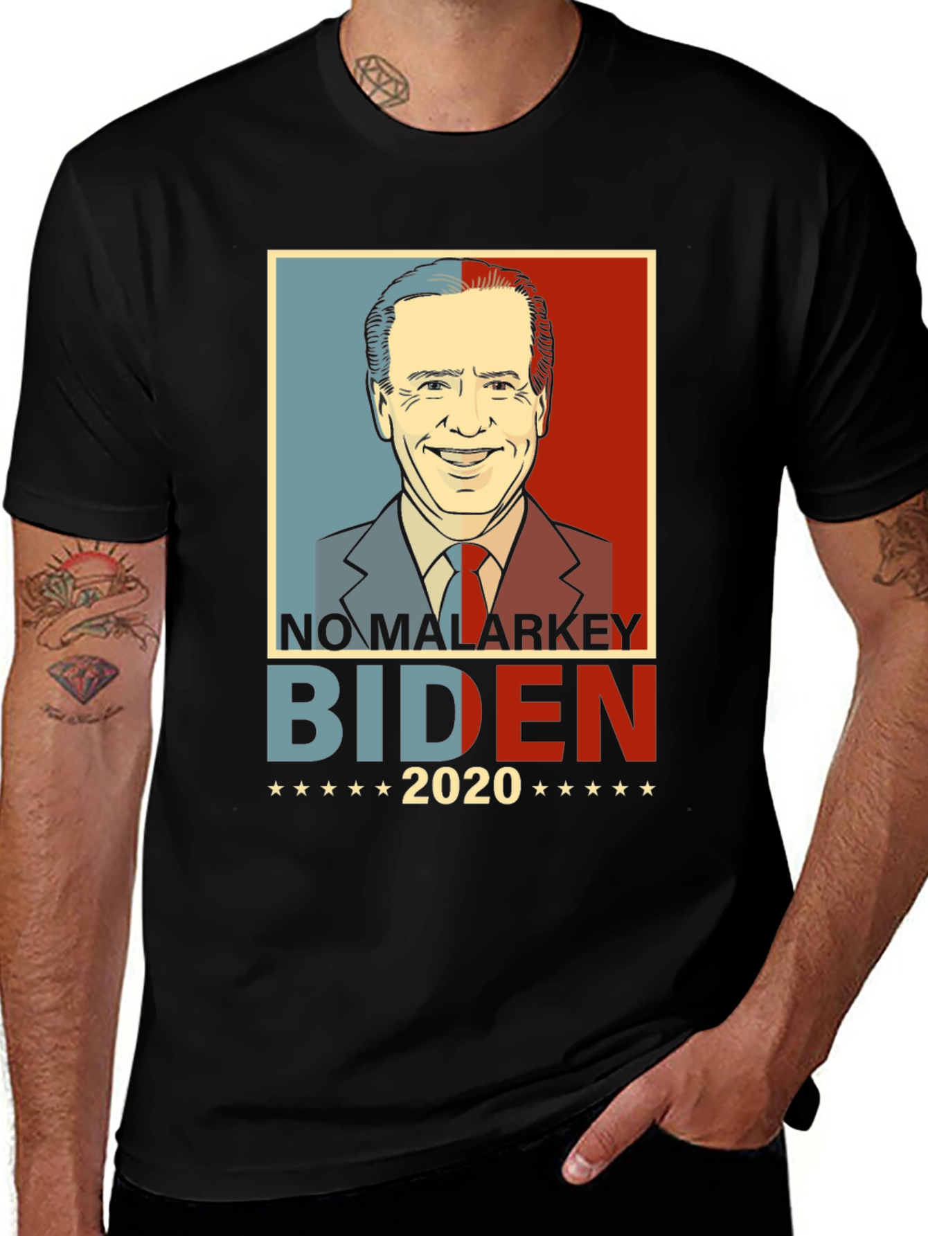 No Malarkey Biden 2020 T-Shirt