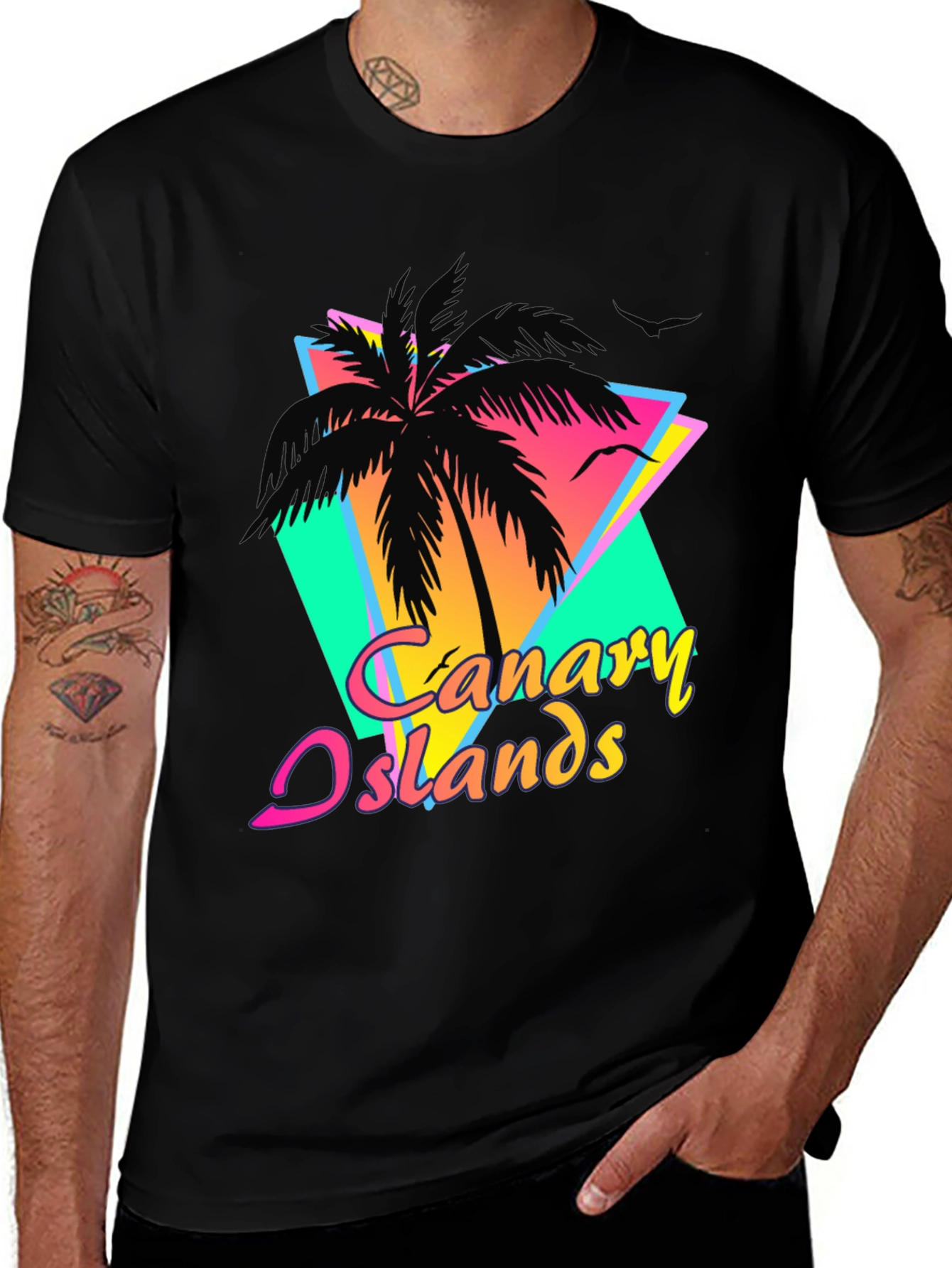 Canary Islands Retro T-Shirt