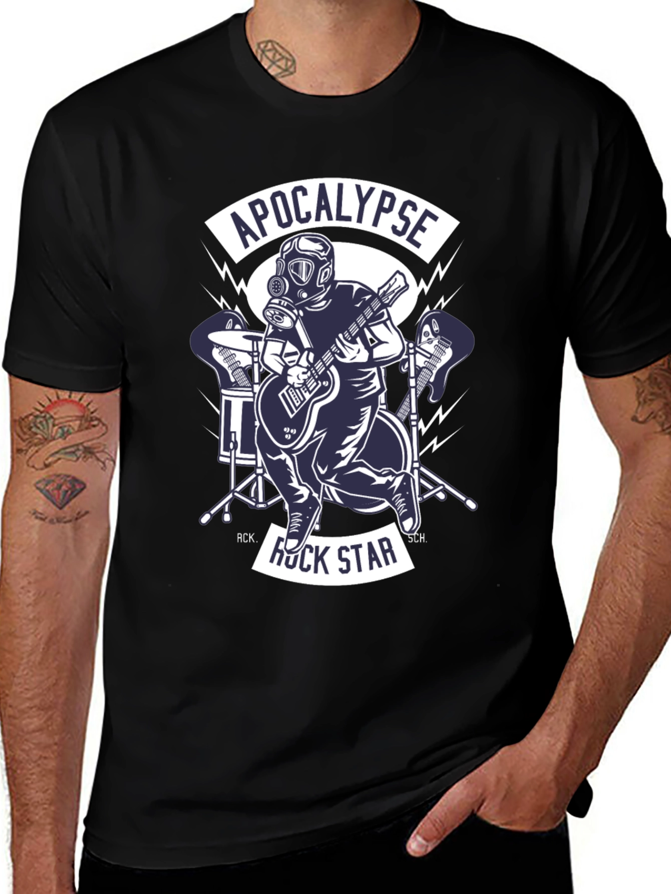 Variant 7 of Apocalypse Rock Star Graphic T-Shirt