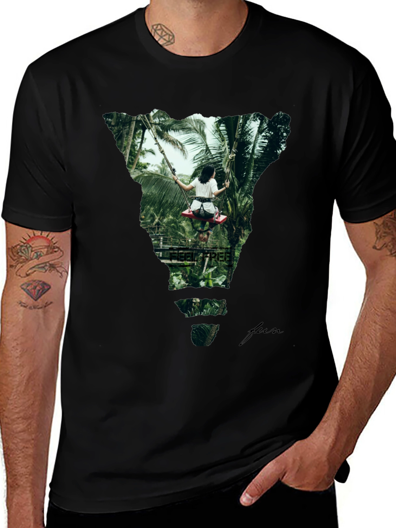 Variant 7 of Tropical Swing Graphic Tee