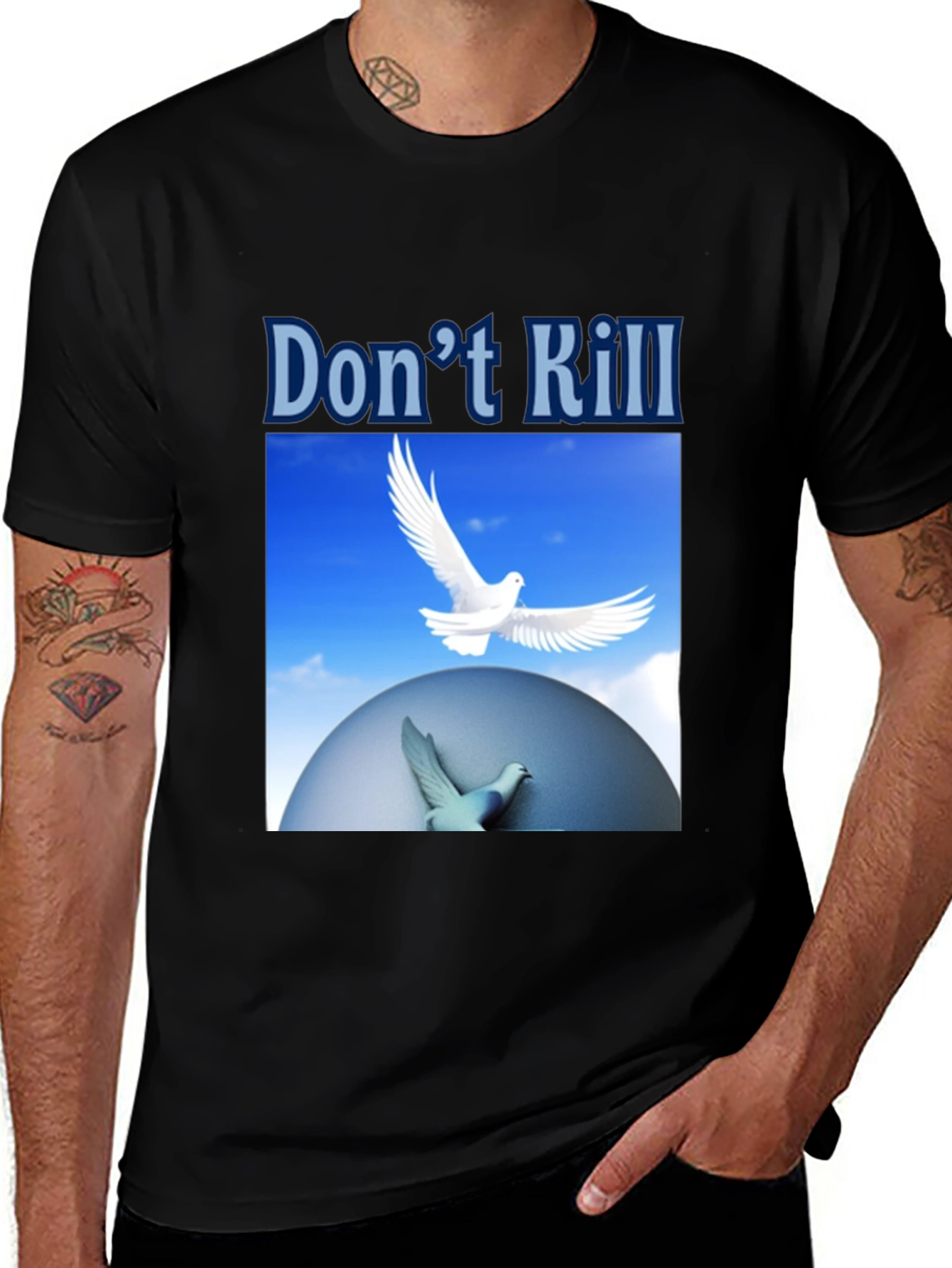 Variant 26 of Don't Kill Peace Dove Graphic T-Shirt