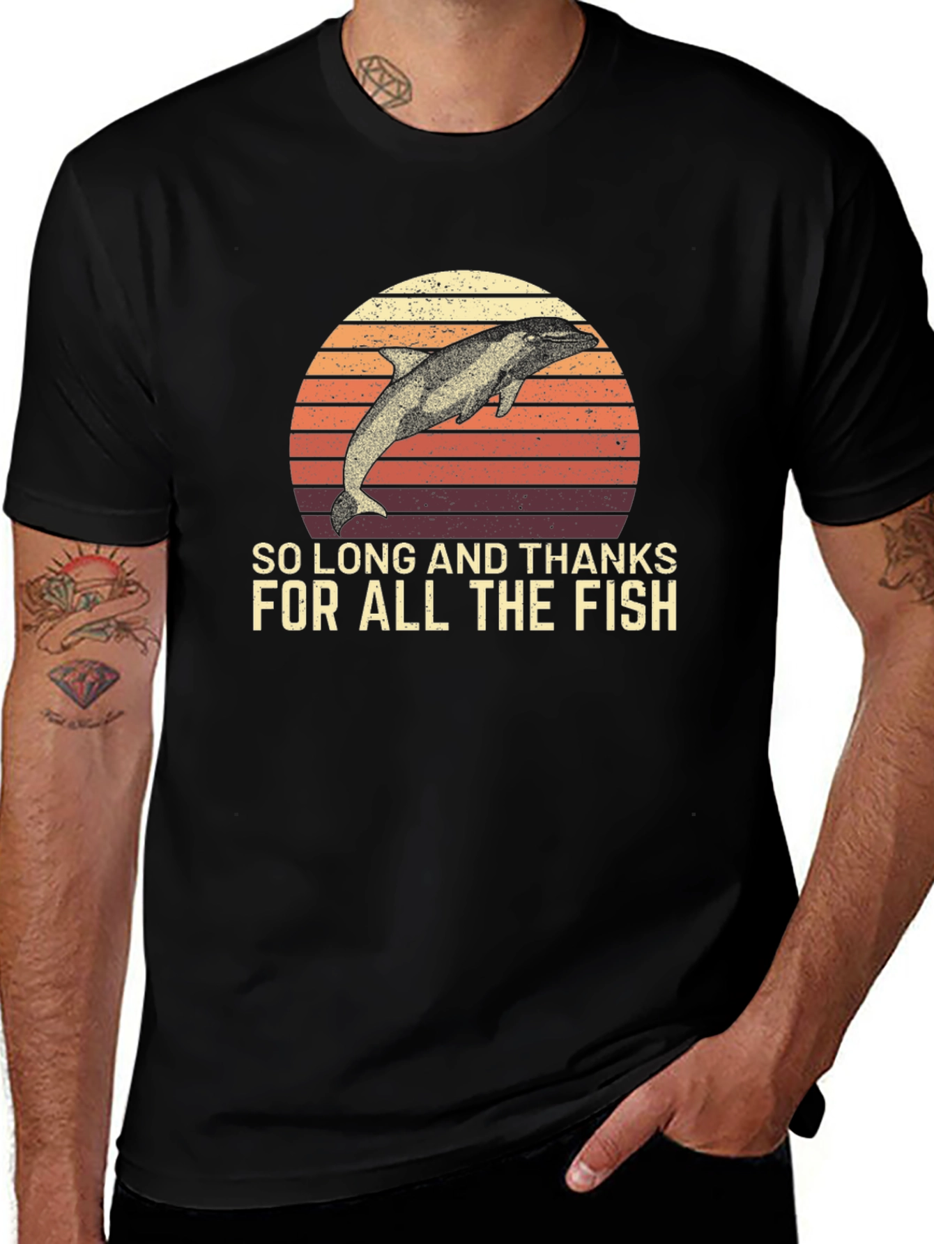 Variant 22 of So Long and Thanks for All the Fish T-Shirt
