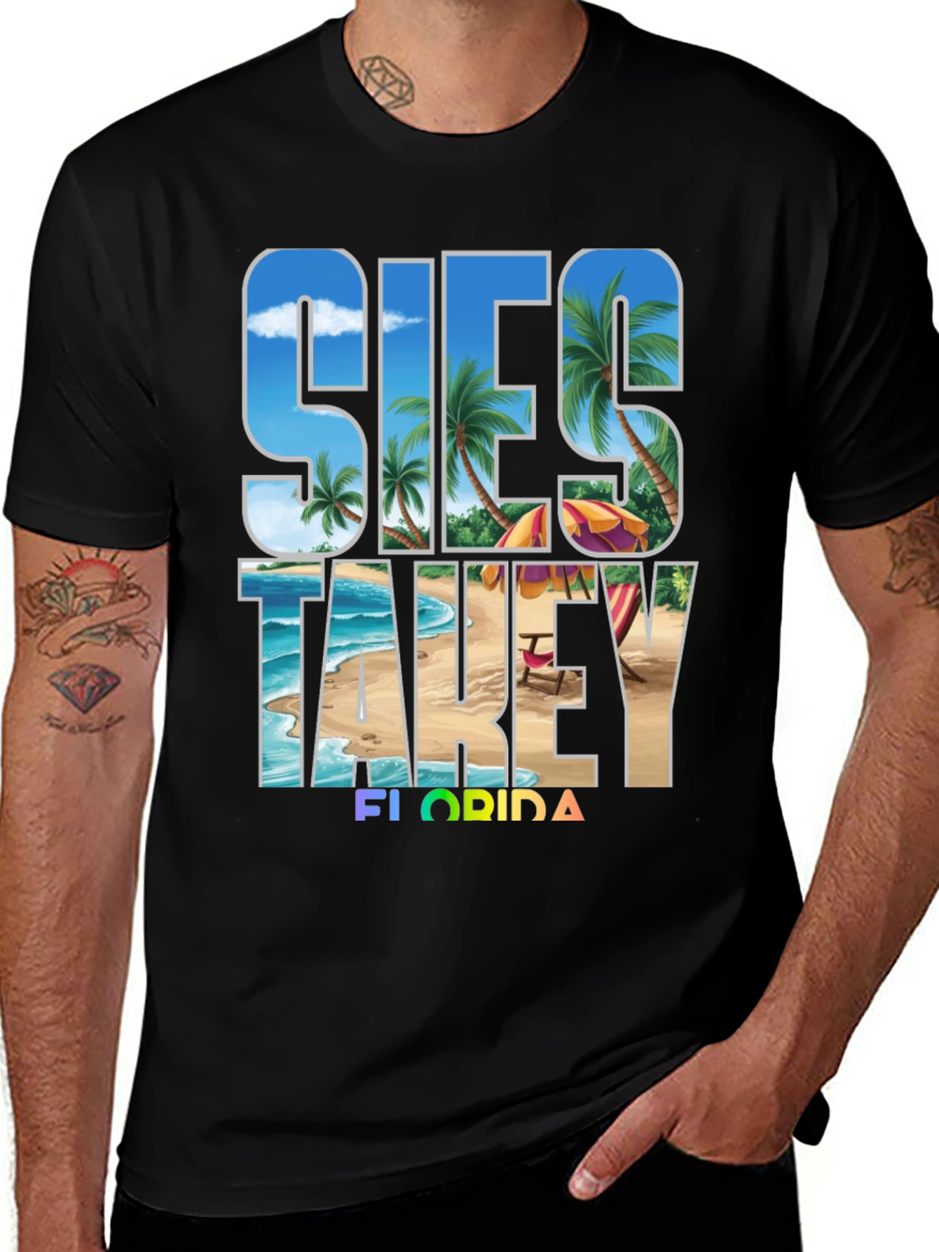 Siesta Key Florida Graphic Tee