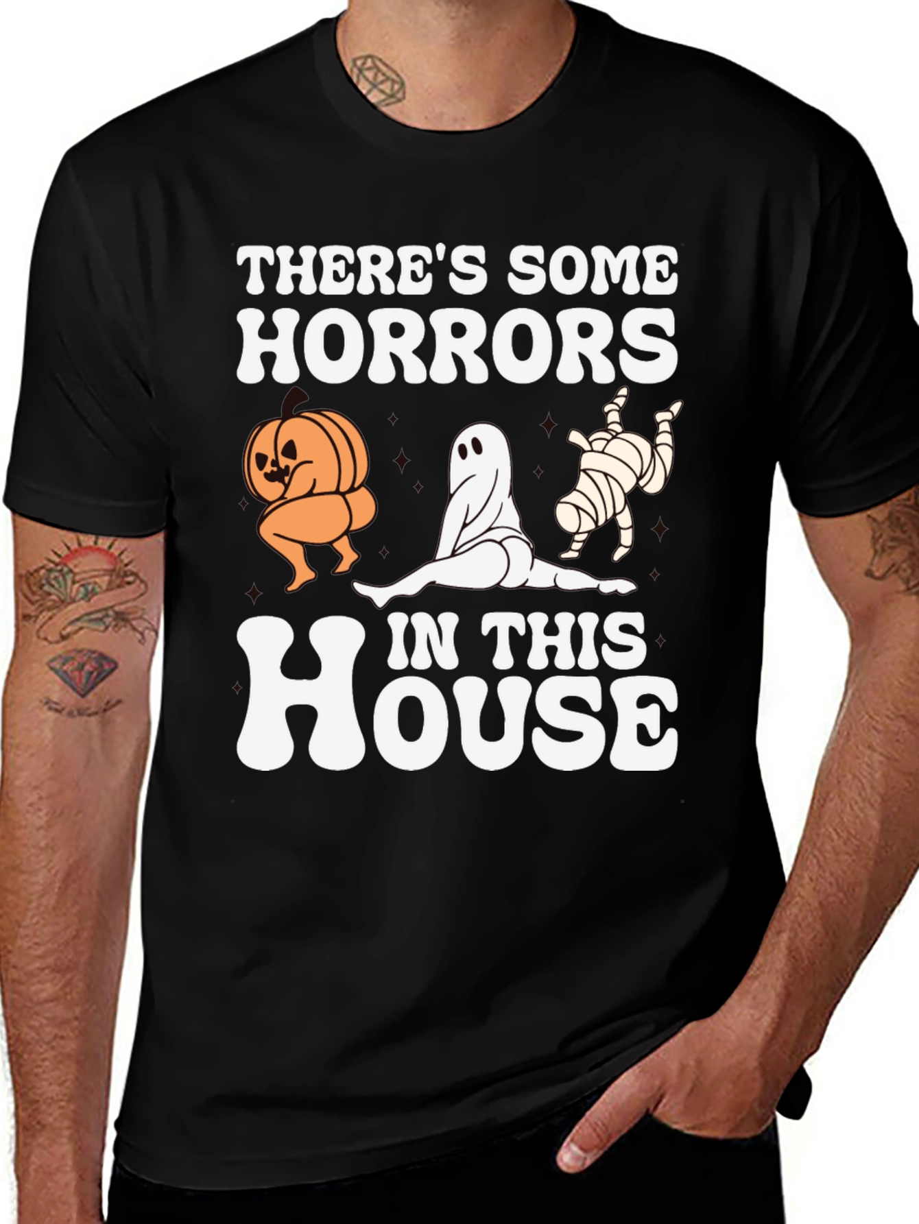 Variant 26 of There's Some Horrors In This House Halloween T-Shirt