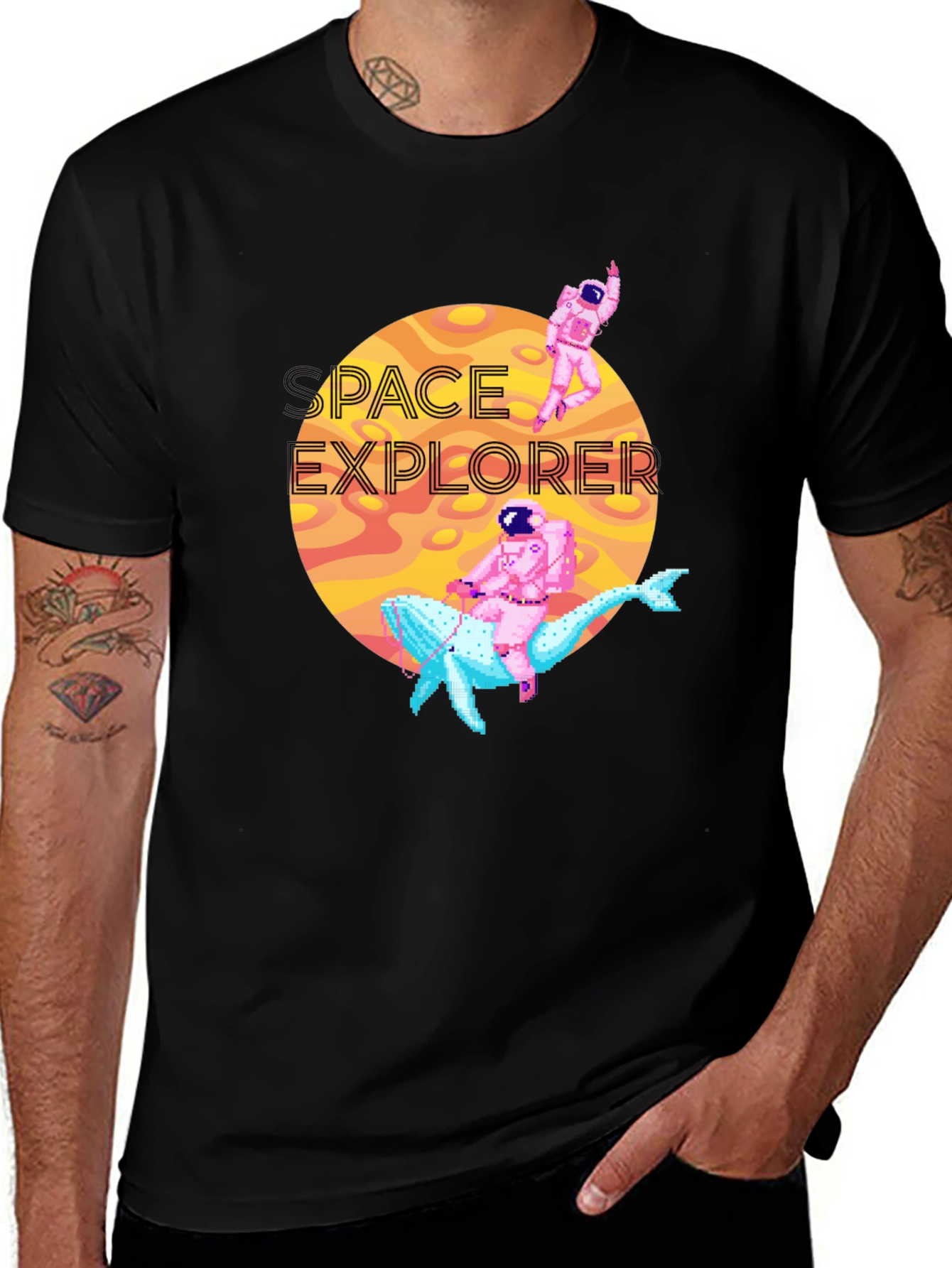 Variant 9 of Space Explorer Graphic T-Shirt