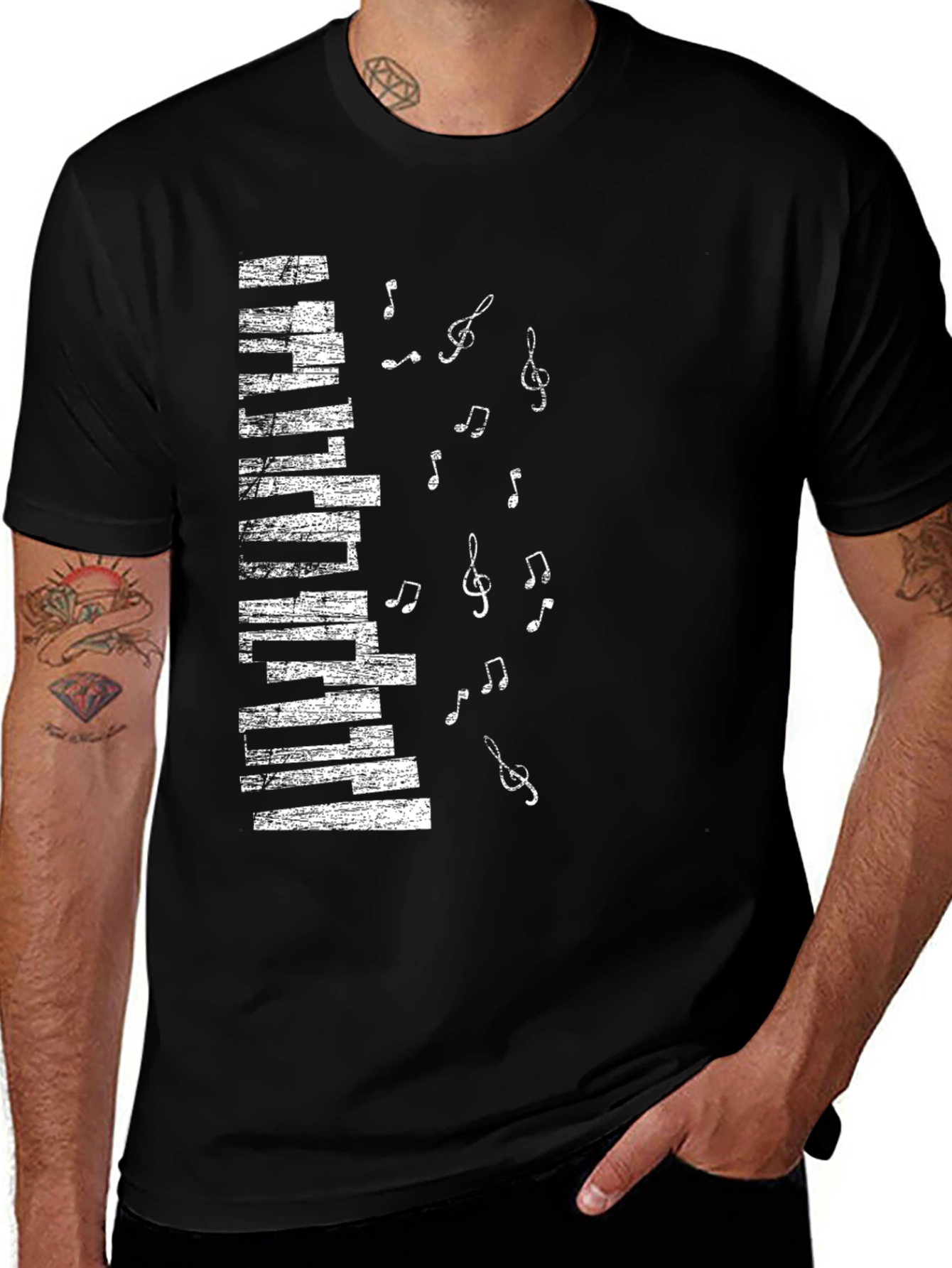 Variant 9 of Musical Piano Keys T-Shirt
