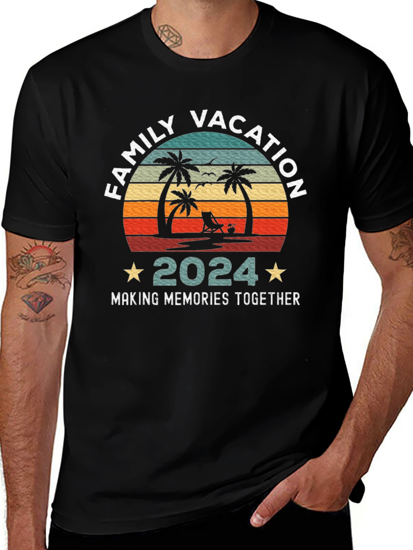Variant 17 of Family Vacation 2024 T-Shirt