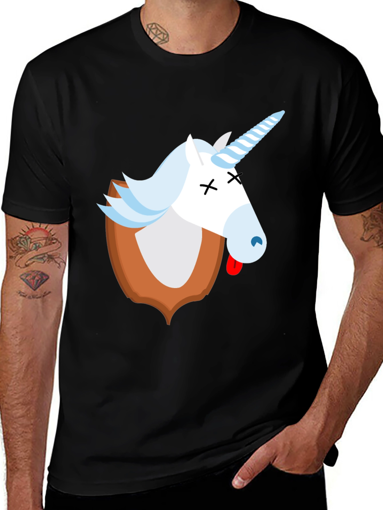 Variant 16 of Unicorn Trophy Tee - Funny Graphic T-Shirt