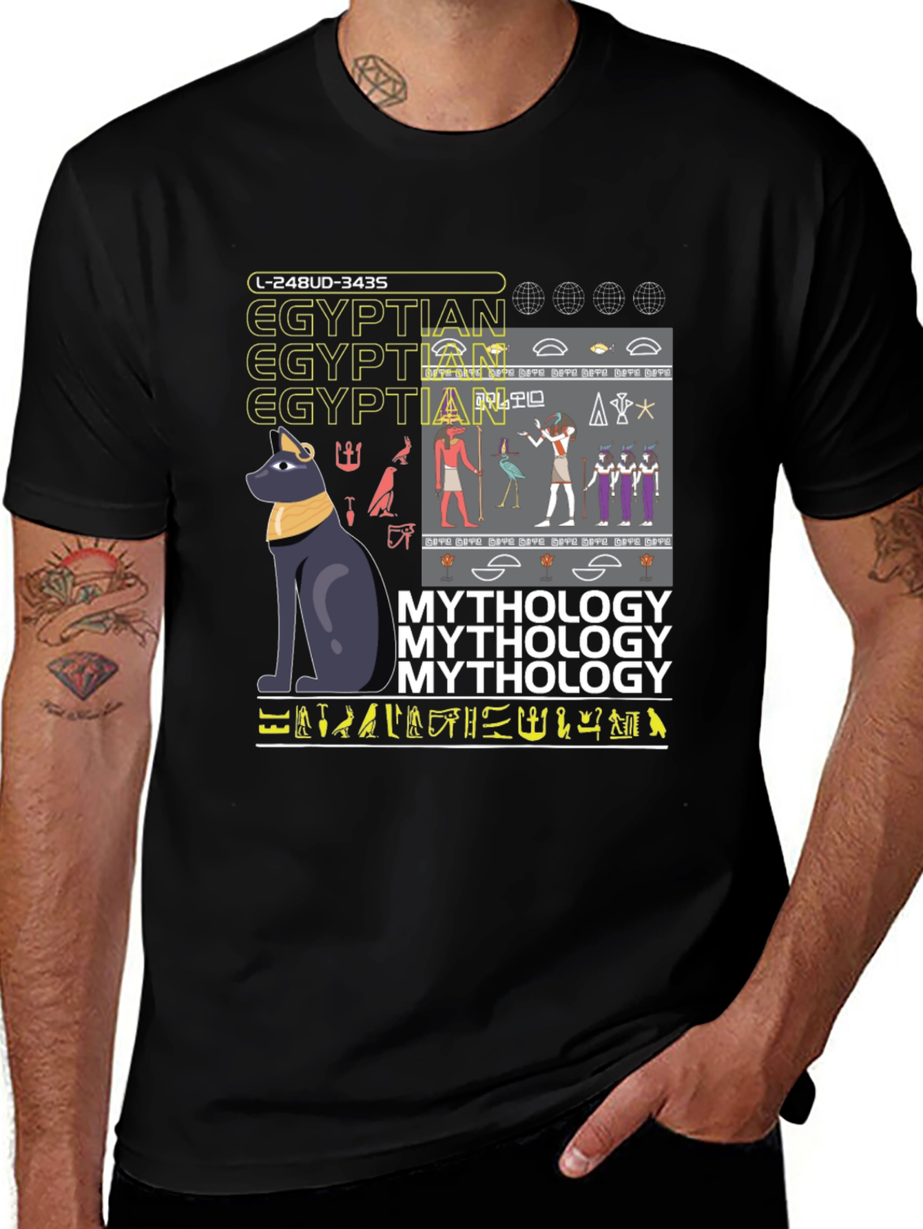 Egyptian Mythology Graphic T-Shirt