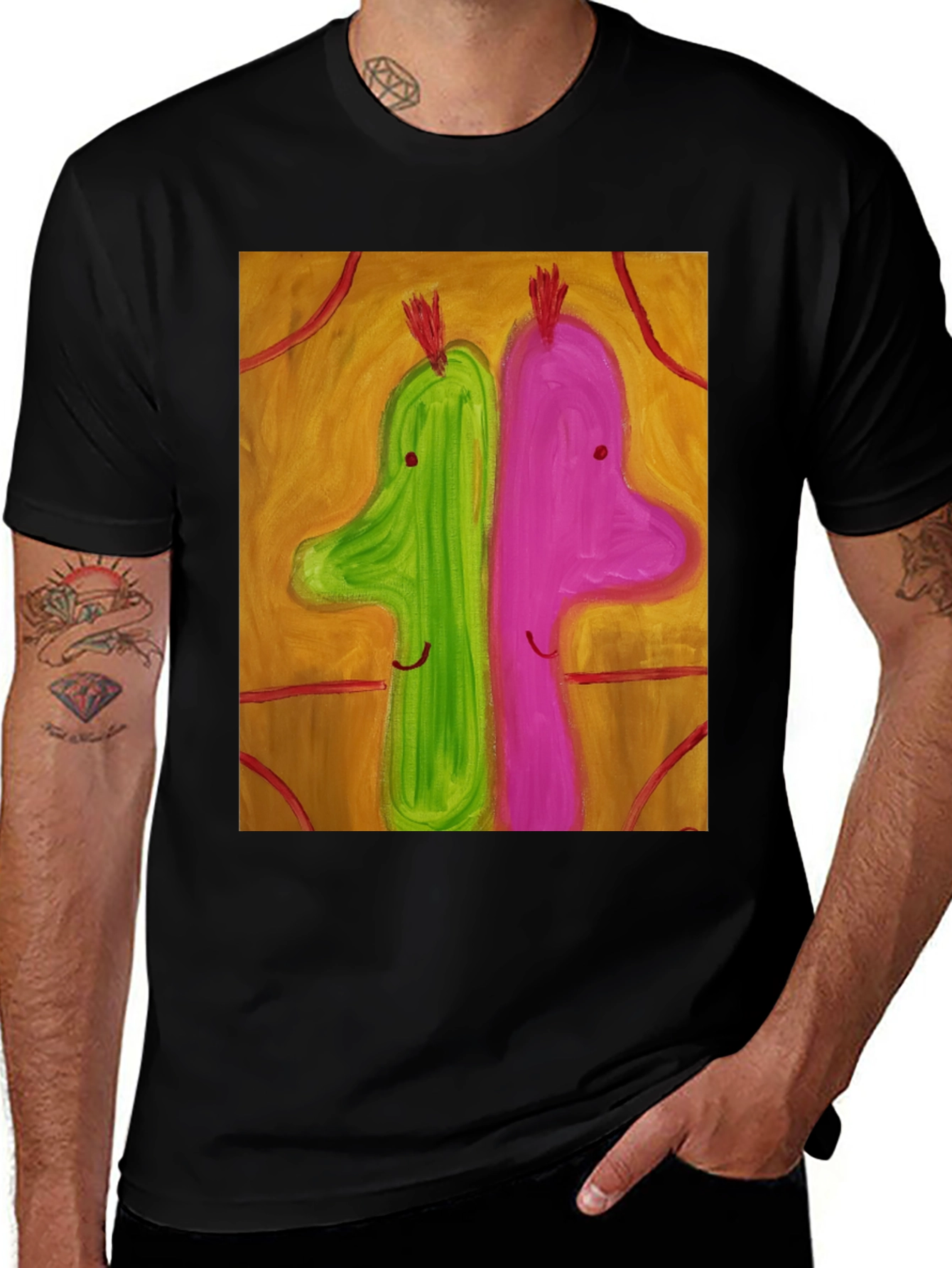 Variant 11 of Abstract Art Graphic Tee