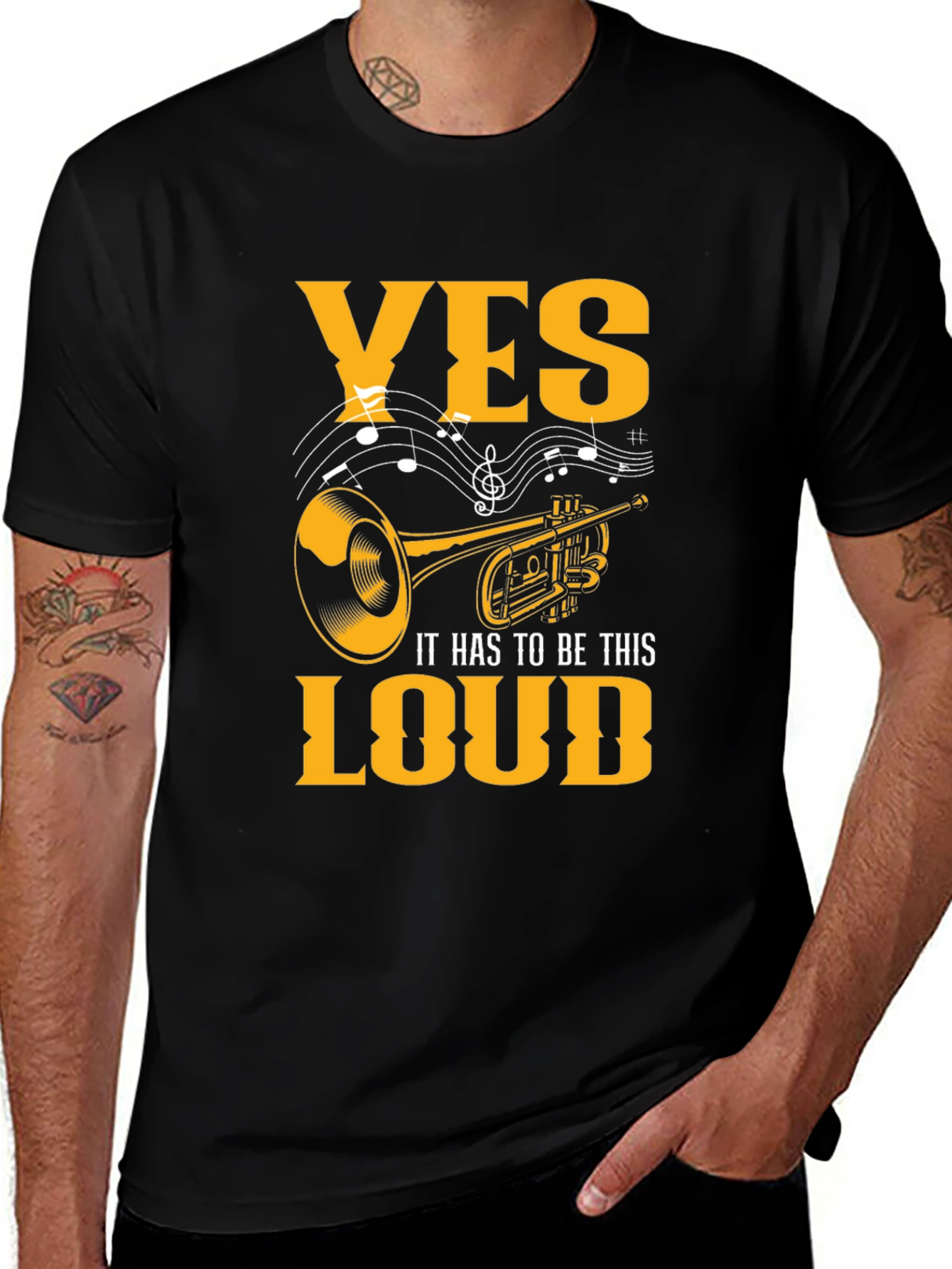 Variant 18 of Yes It Has To Be This Loud T-Shirt
