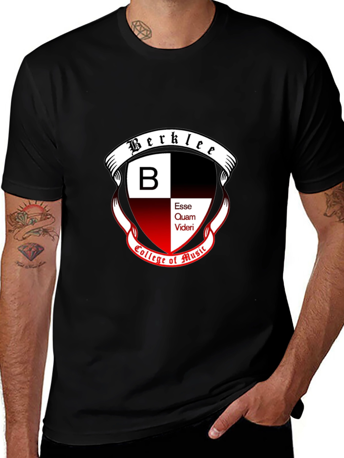 Variant 23 of Berklee College of Music Black T-Shirt