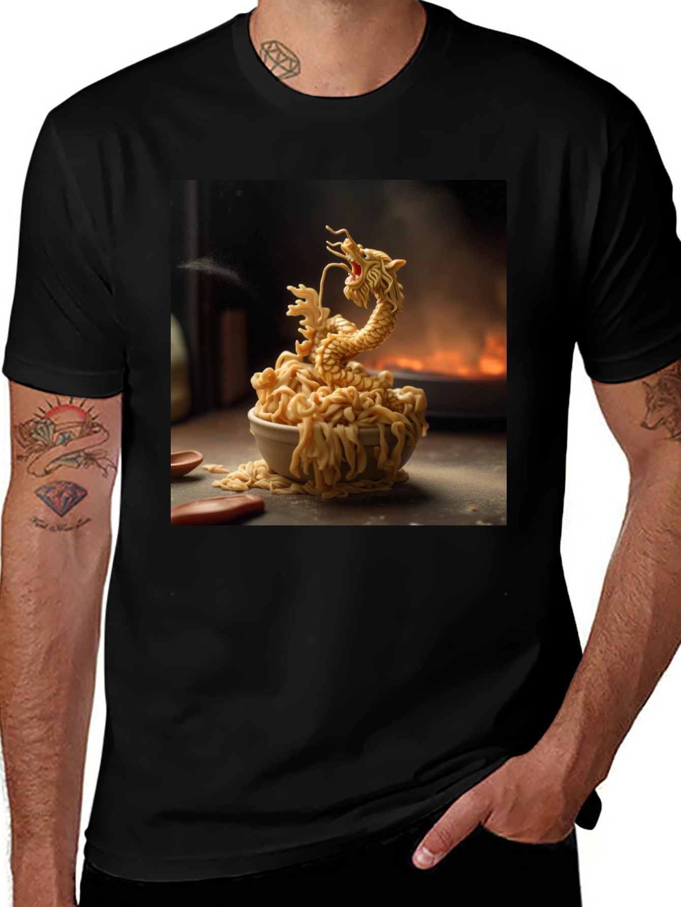 Dragon Noodles Graphic Tee