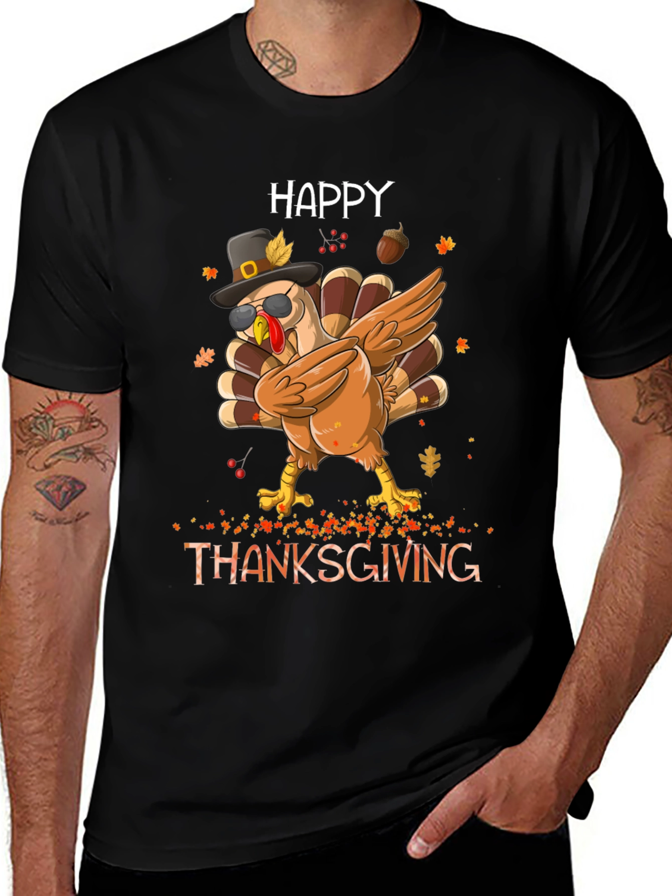 Happy Thanksgiving Turkey T-Shirt