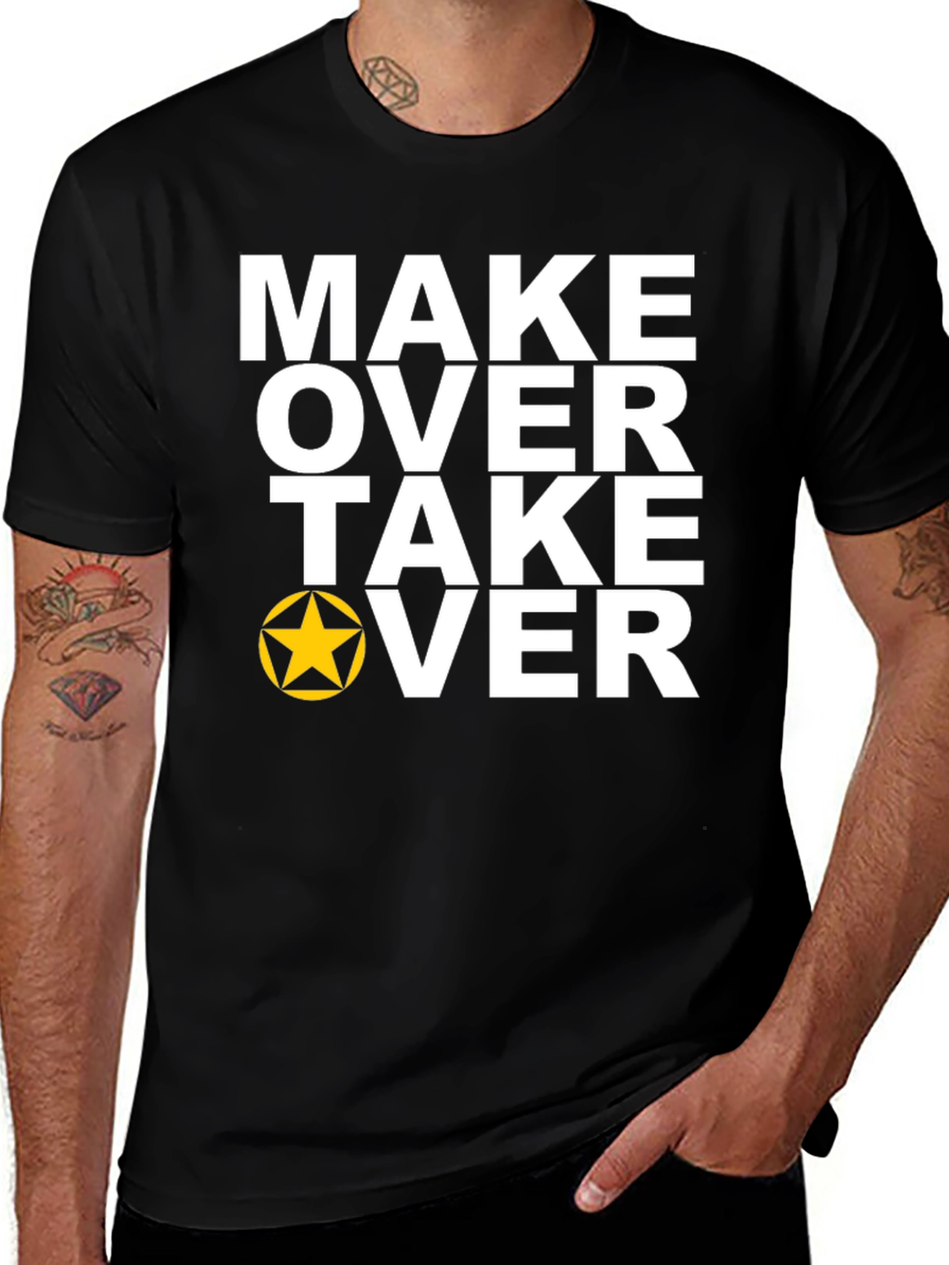 Variant 28 of Make Over Take Over Graphic Tee