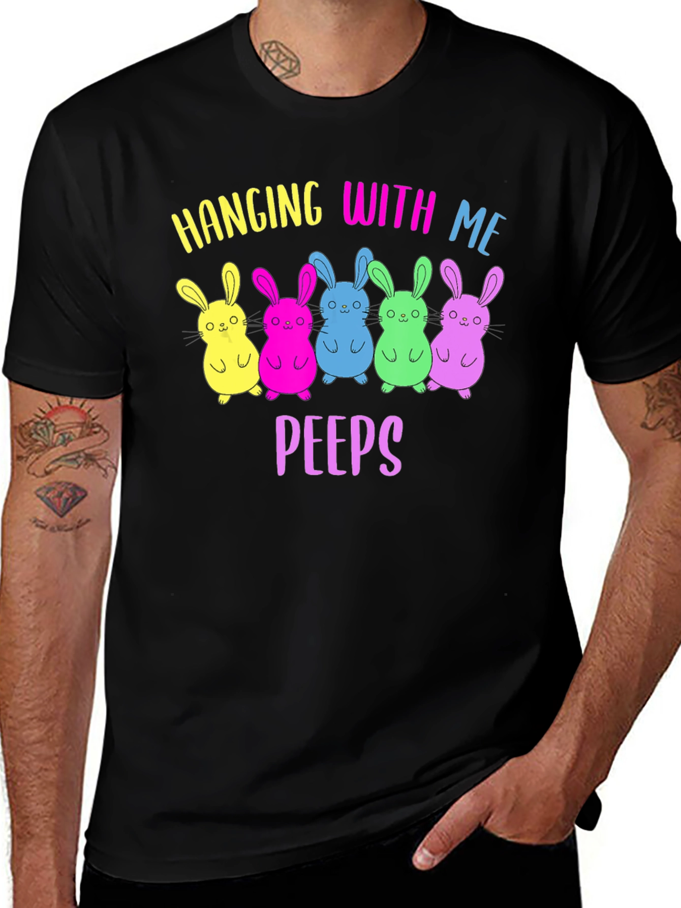 Hanging With My Peeps Easter T-Shirt