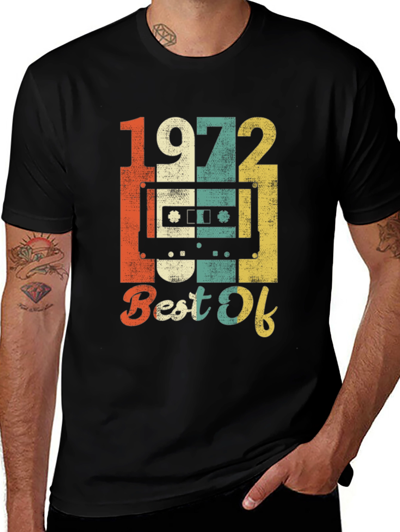 Variant 15 of 1972 Best Of Cassette Tape Graphic Tee