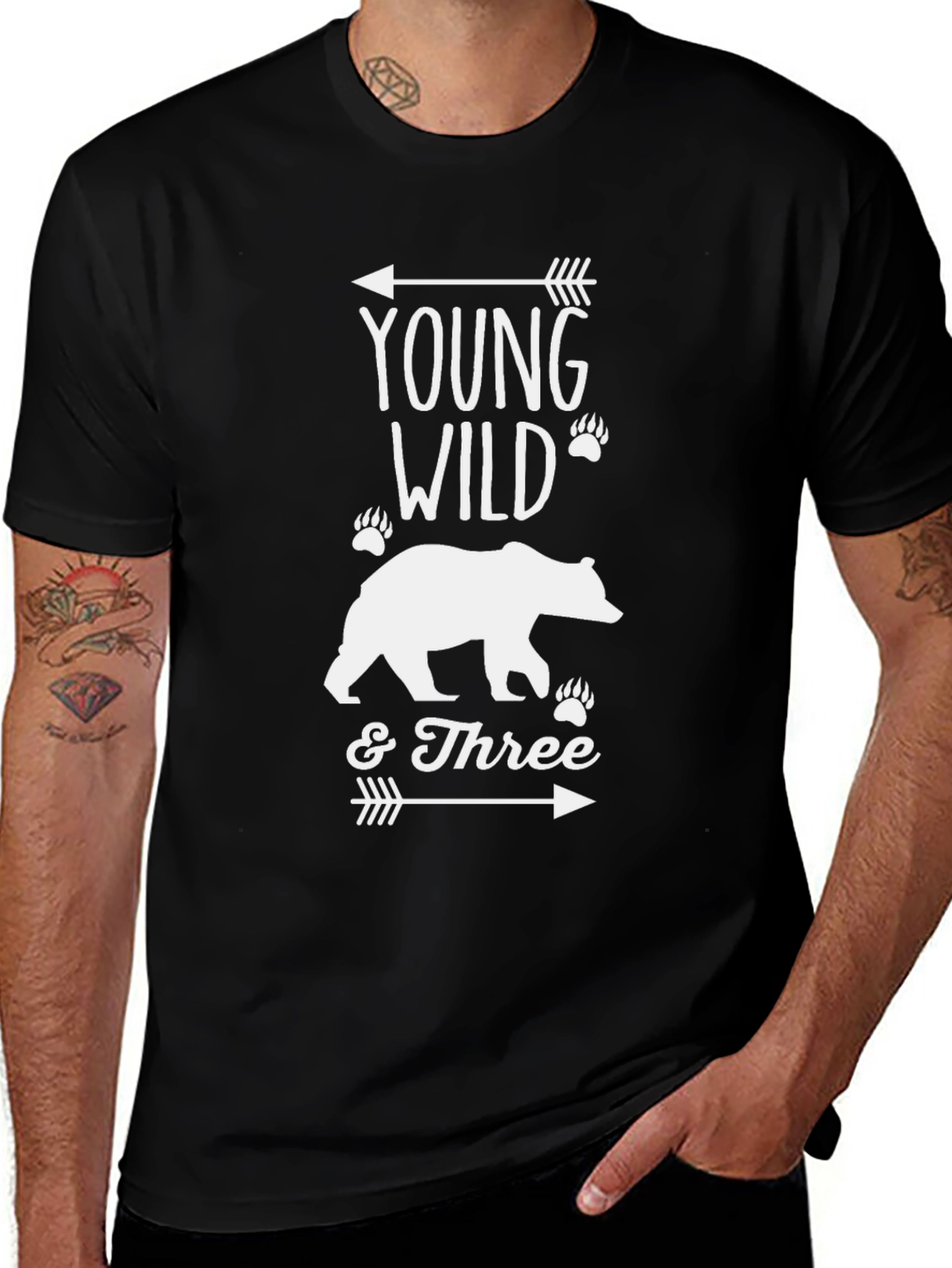 Young Wild & Three Bear T-Shirt