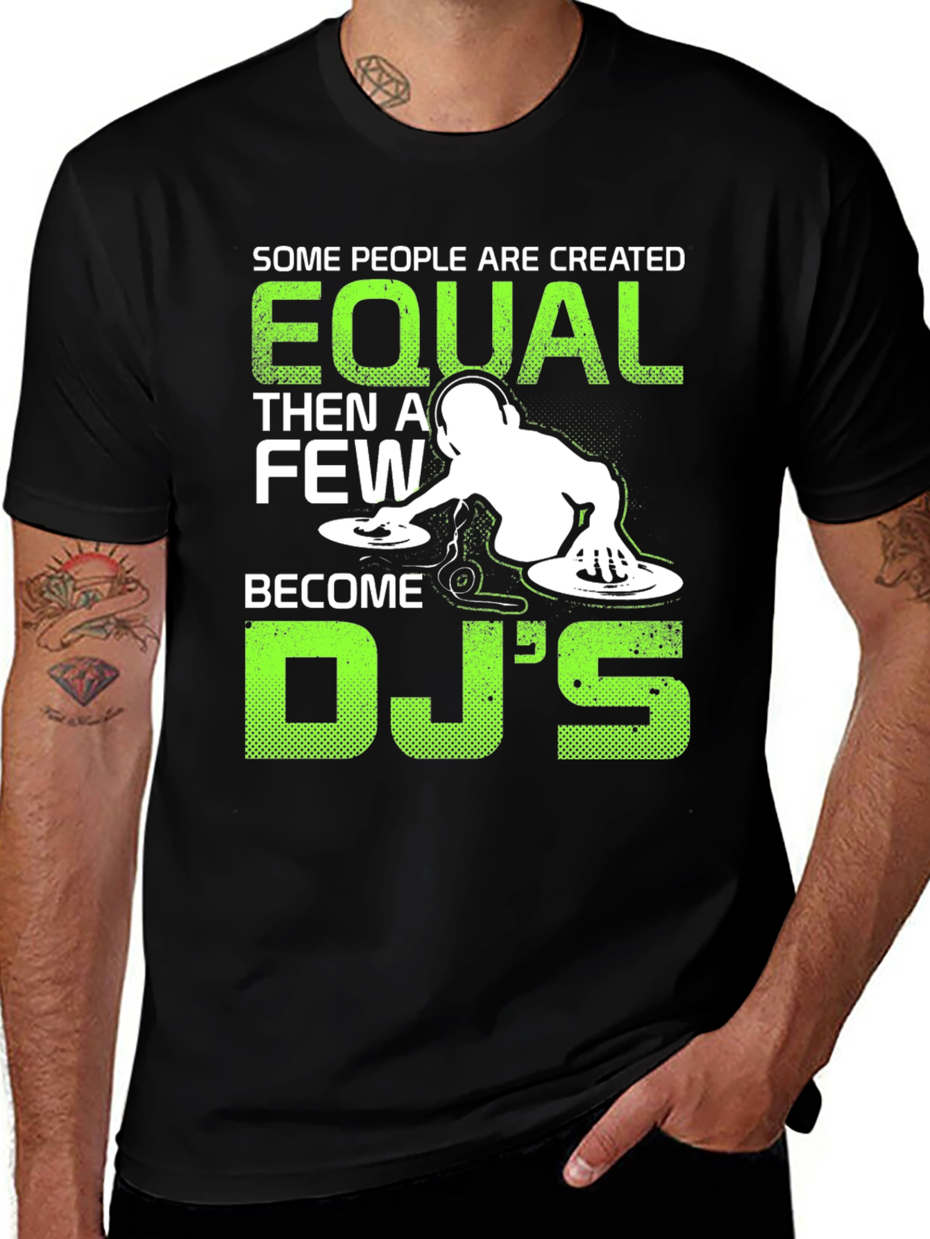 Equal DJ T-Shirt - Music Lover's Tee