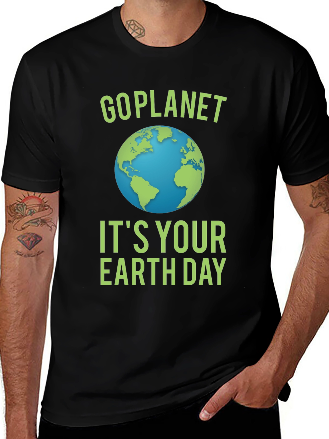 Go Planet Earth Day T-Shirt