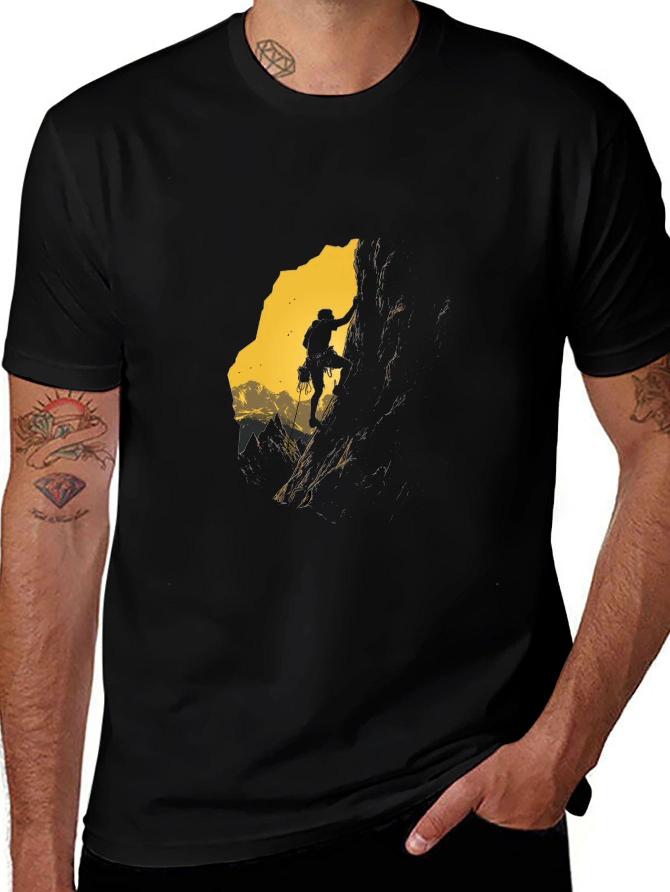 Climbing Adventure Graphic T-Shirt