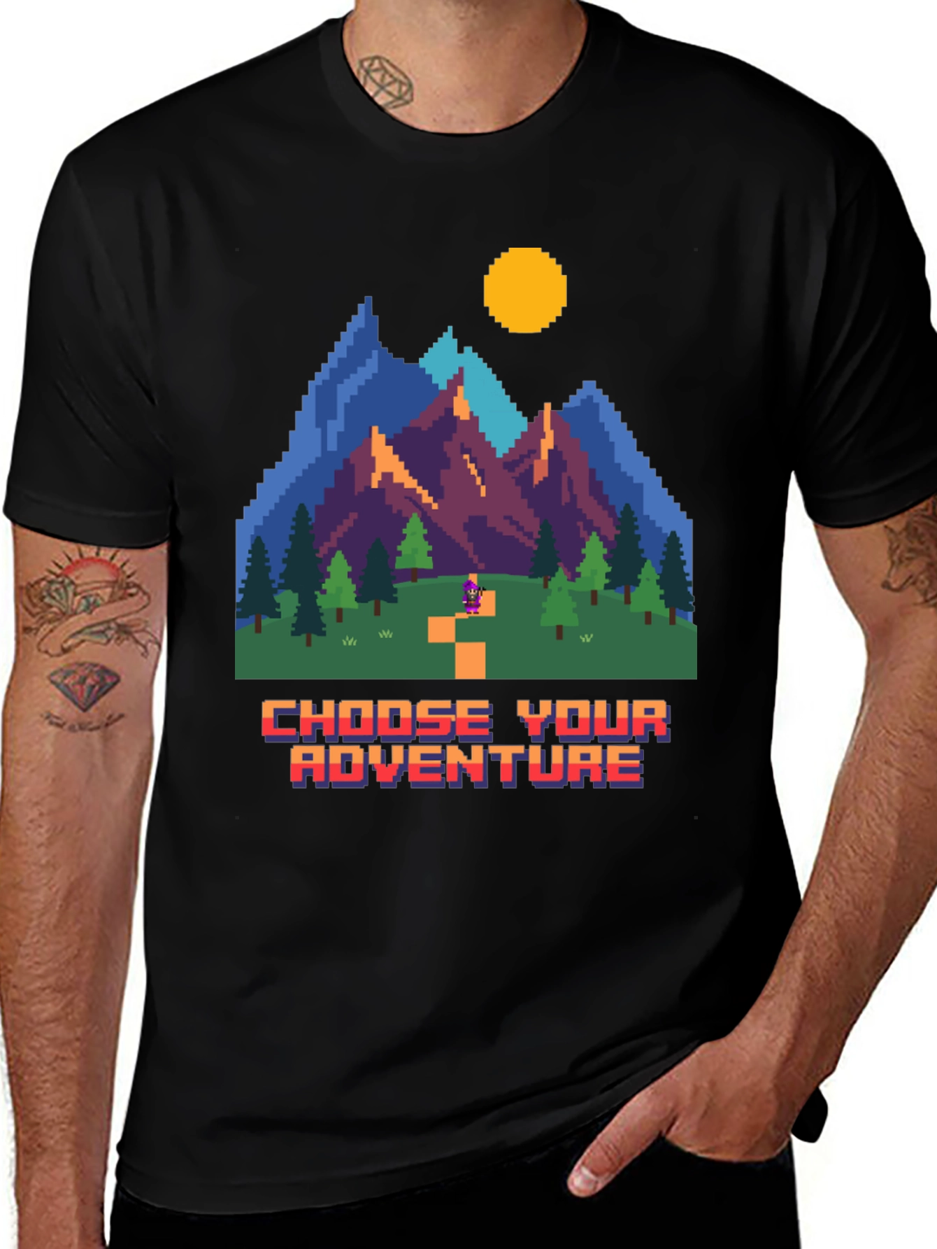 Variant 22 of Pixel Adventure T-Shirt