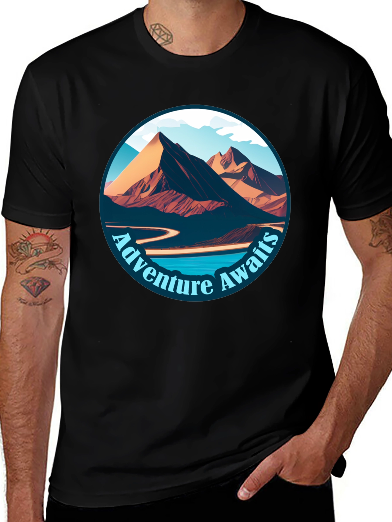 Variant 13 of Adventure Awaits Graphic T-Shirt