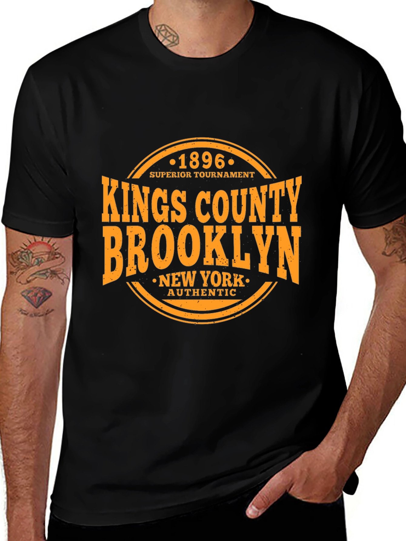 Kings County Brooklyn Graphic T-Shirt