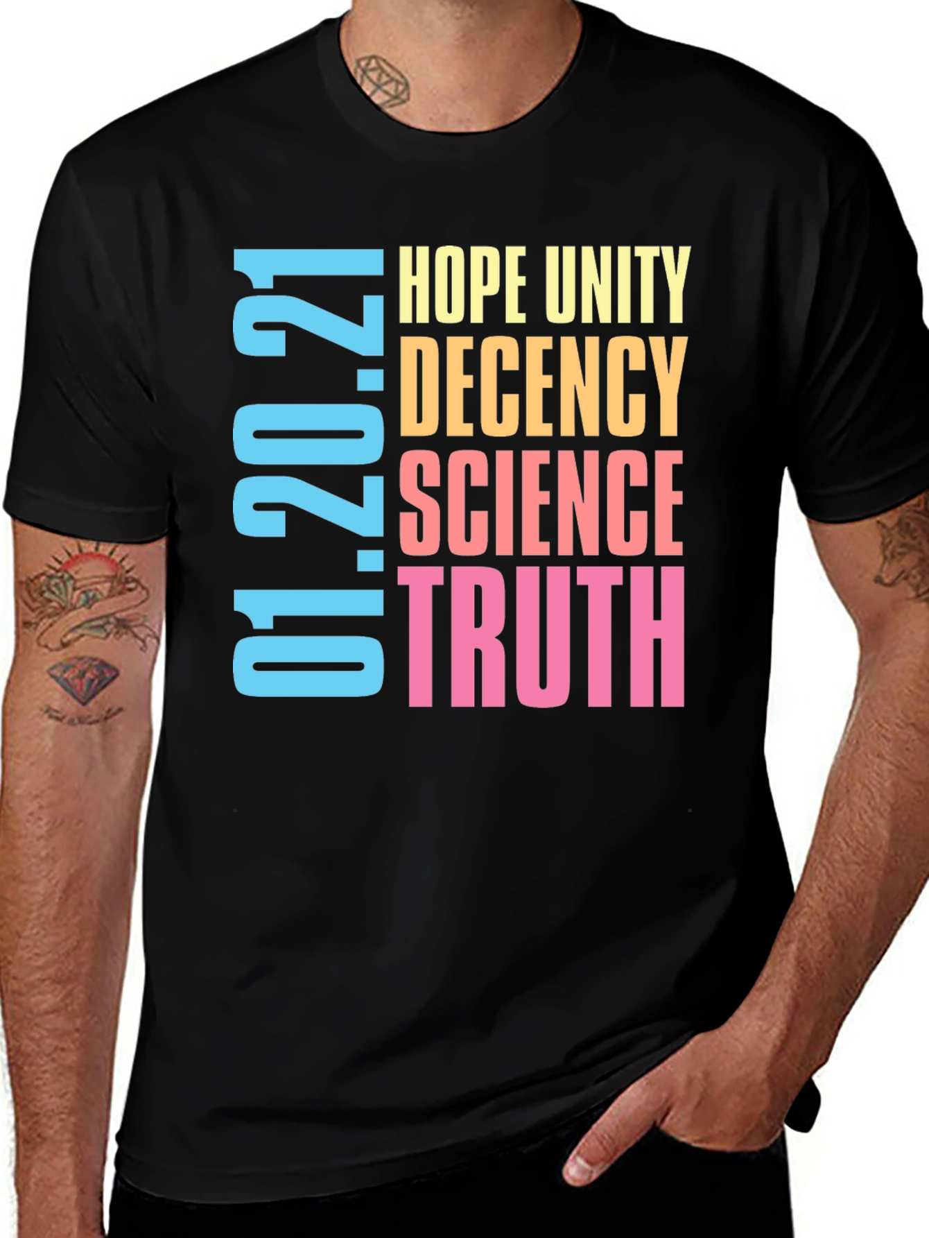 Hope Unity Decency T-Shirt