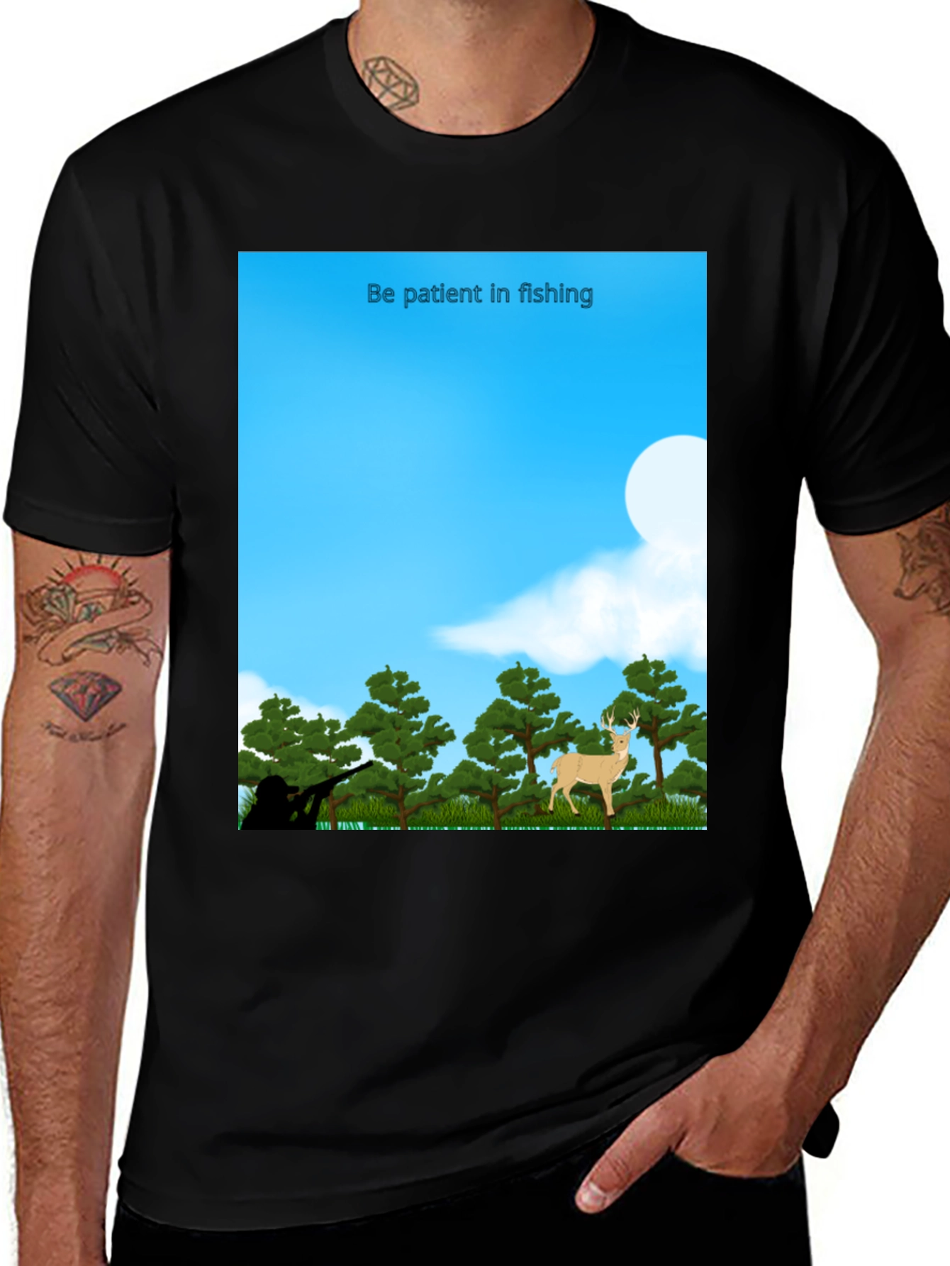 Variant 16 of Patient Hunting Tee