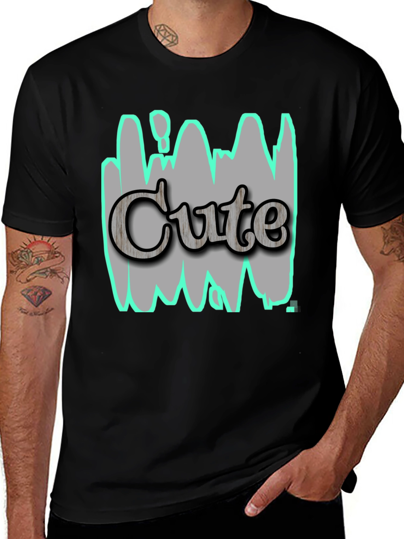 Variant 9 of Cute Graphic Tee - Trendy Design