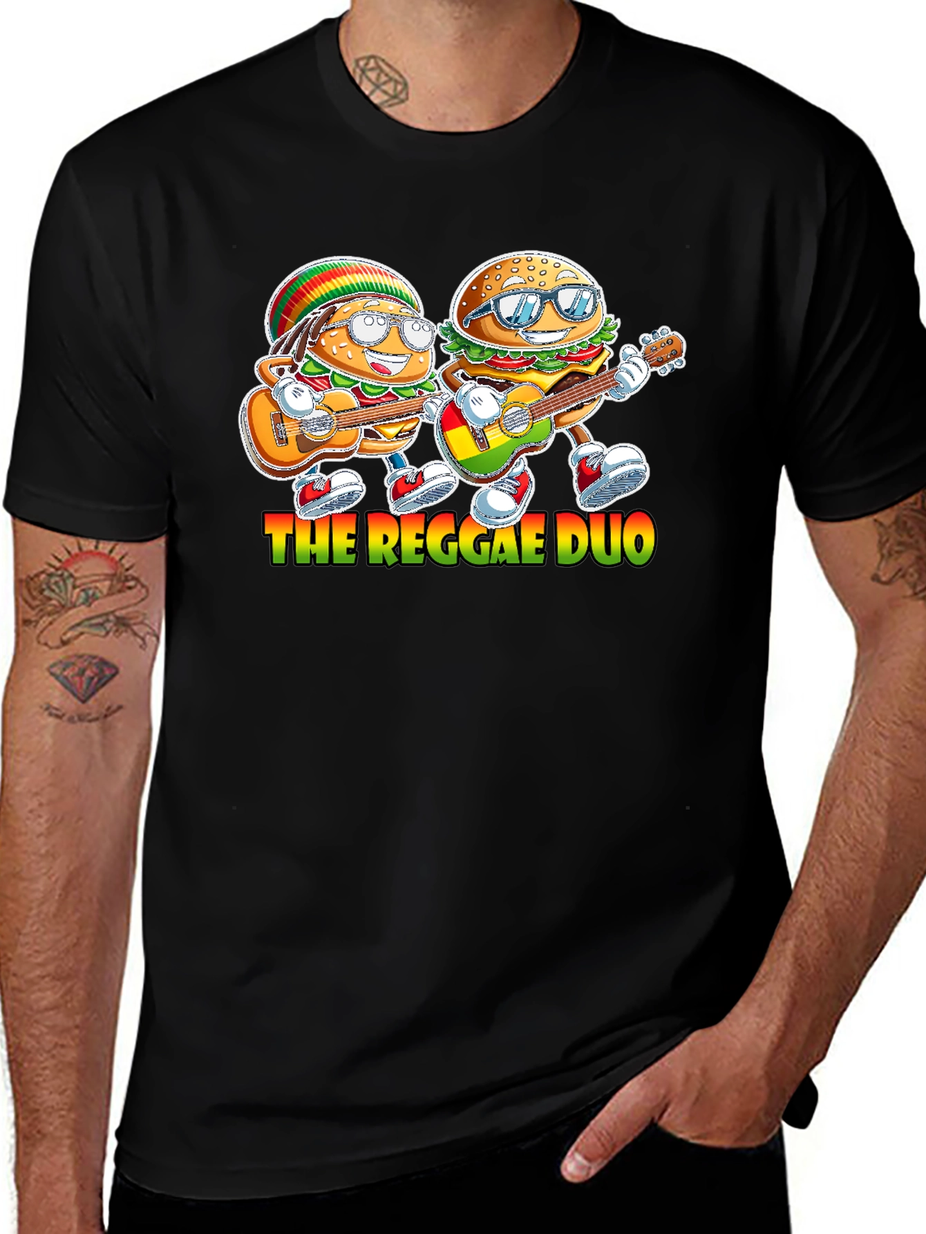 Variant 21 of The Reggae Duo T-Shirt