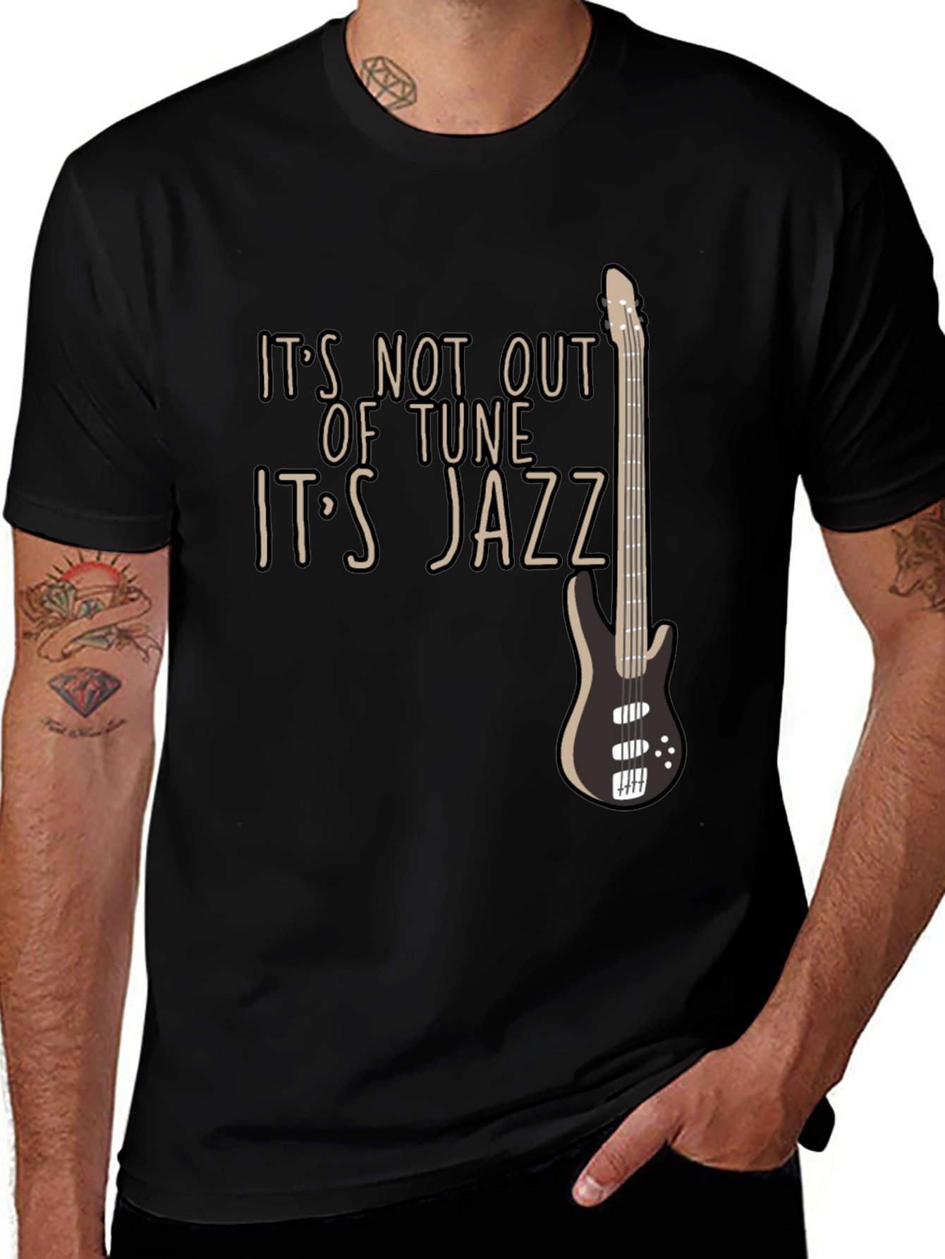 Variant 21 of It's Jazz T-Shirt - Music Lover Tee