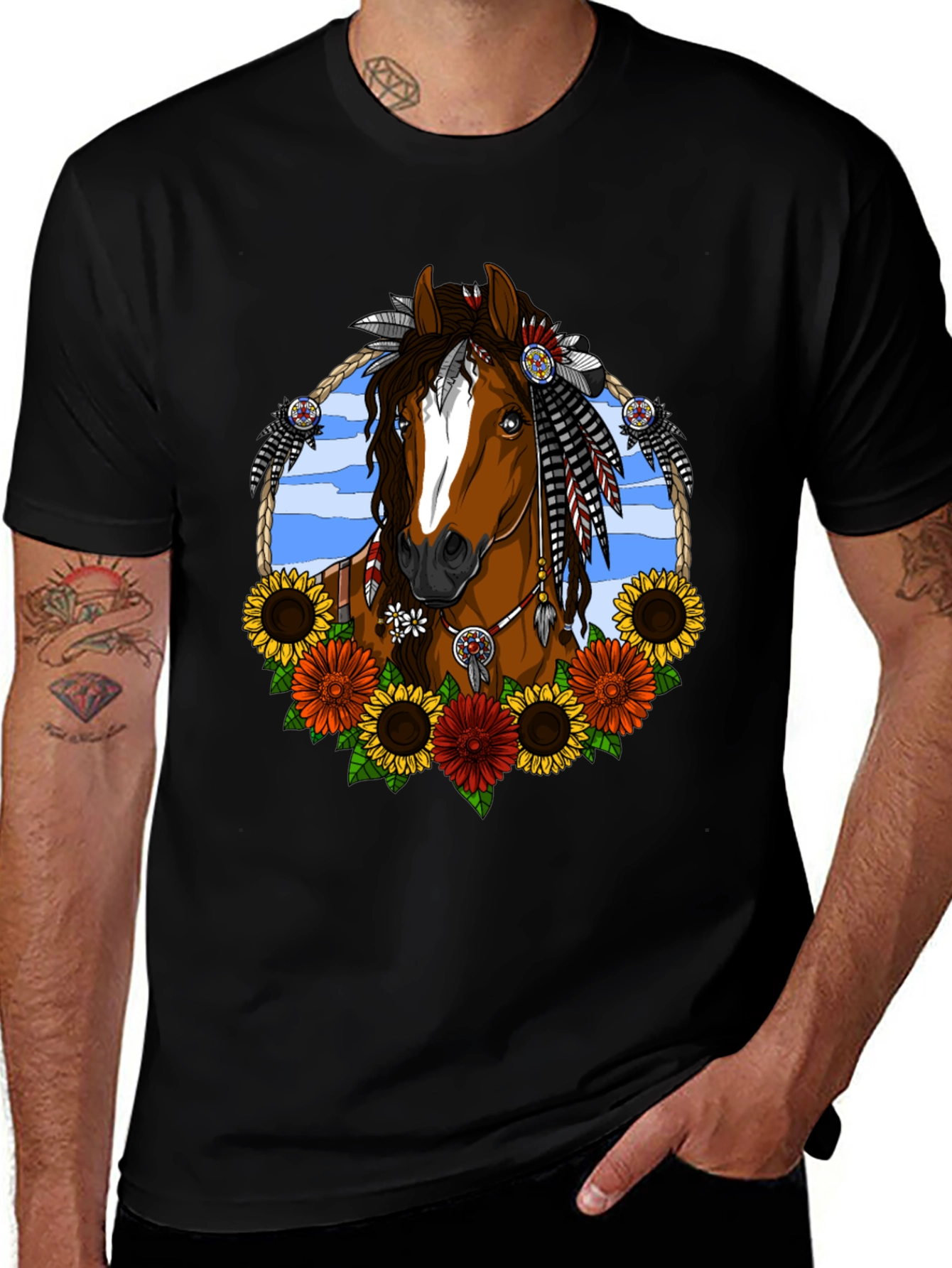 Native American Horse T-Shirt