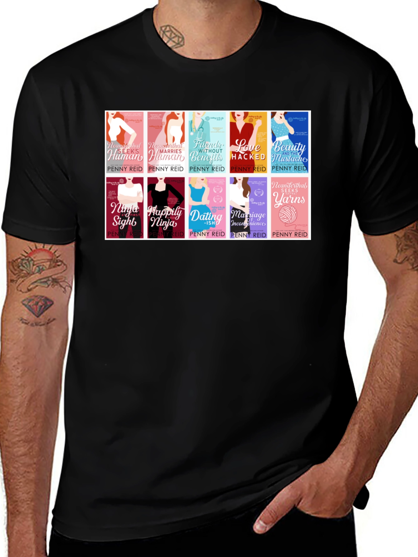 Penny Reid Book Cover T-Shirt