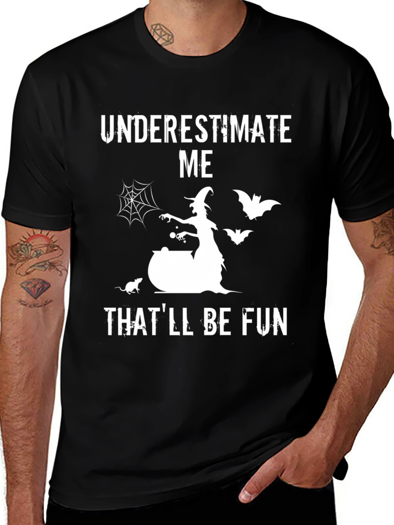Underestimate Me Halloween T-Shirt
