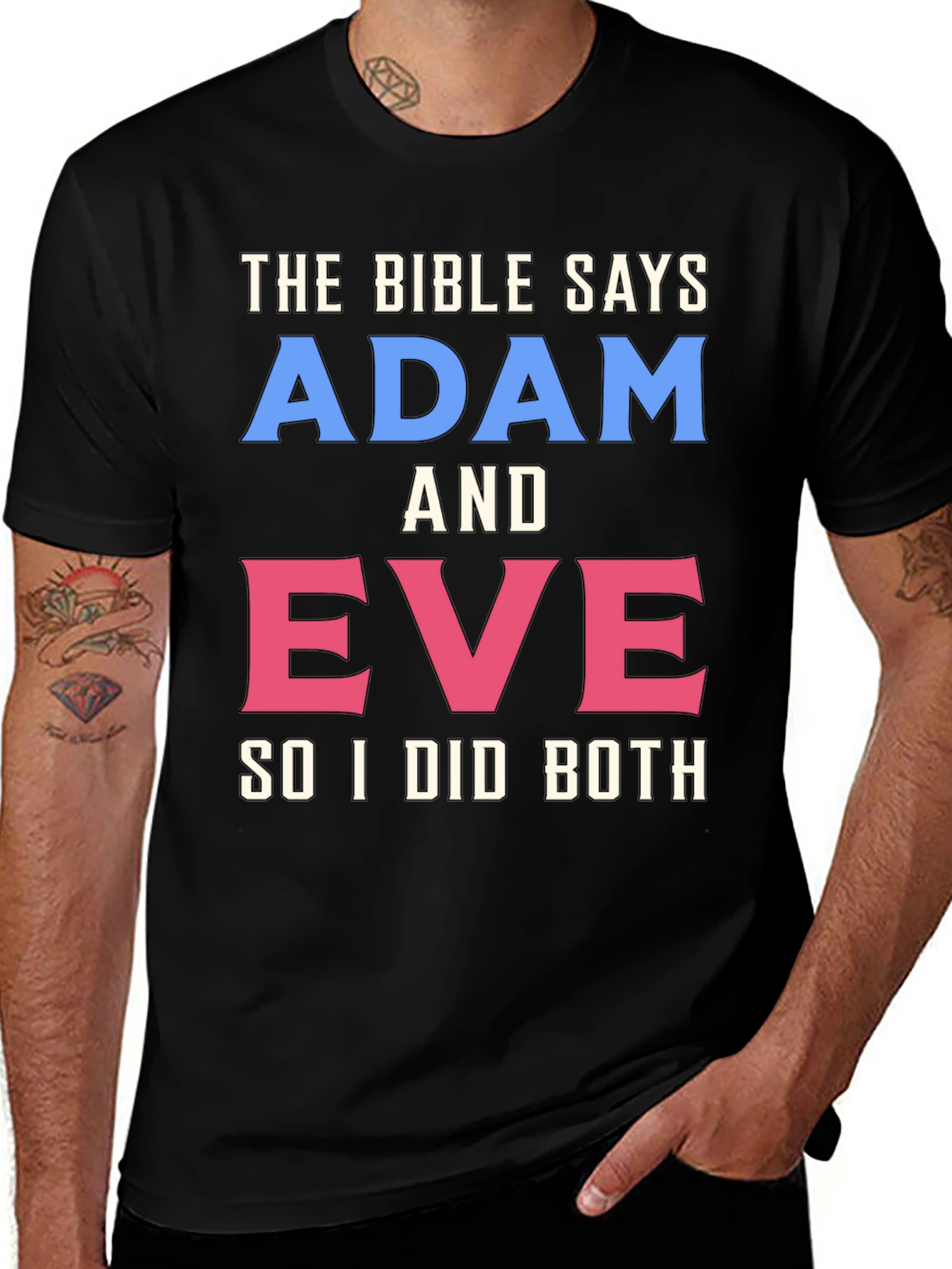 Variant 27 of The Bible Says Adam & Eve T-Shirt