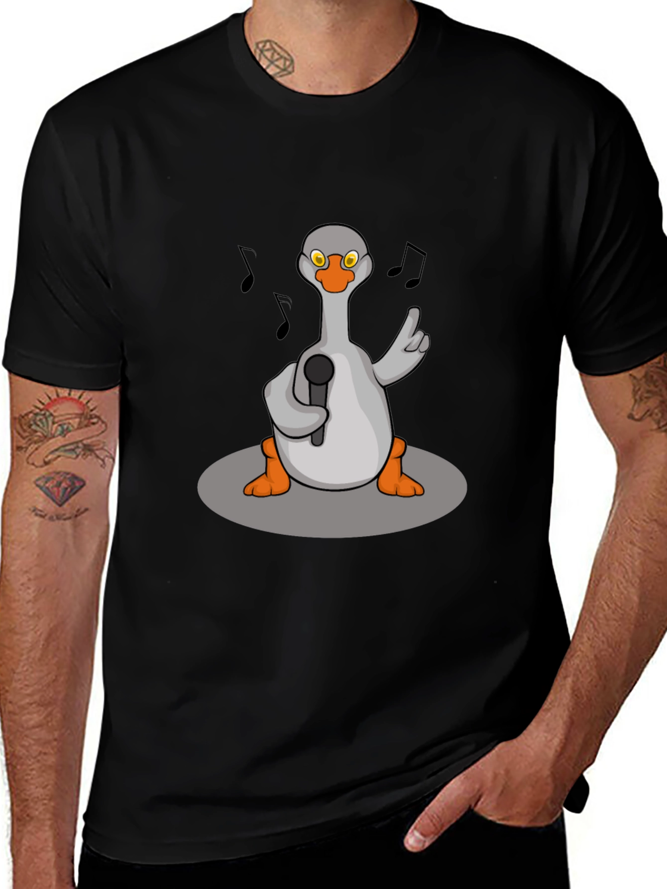 Variant 30 of Singing Goose Graphic T-Shirt