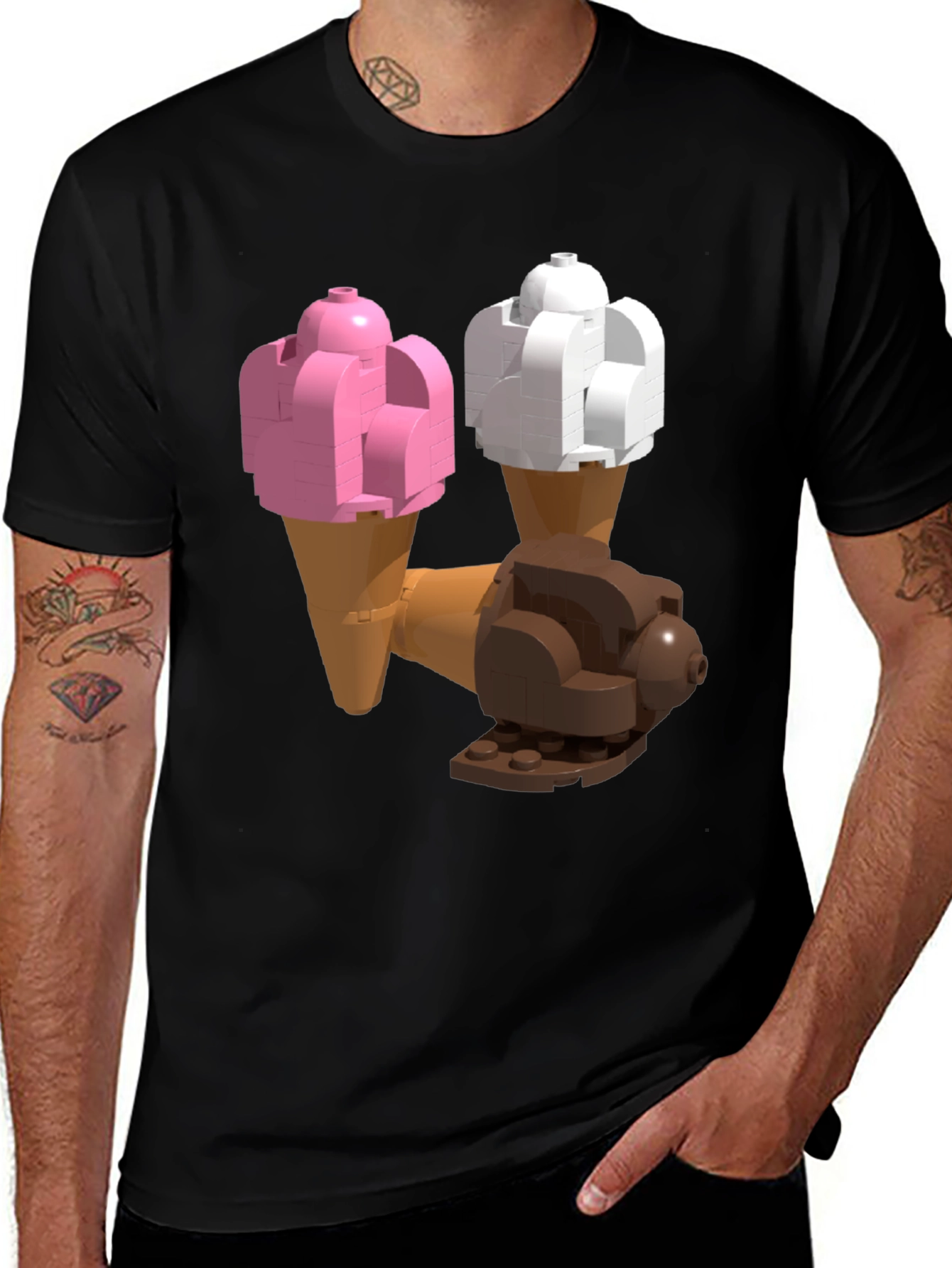 Lego Ice Cream T-Shirt